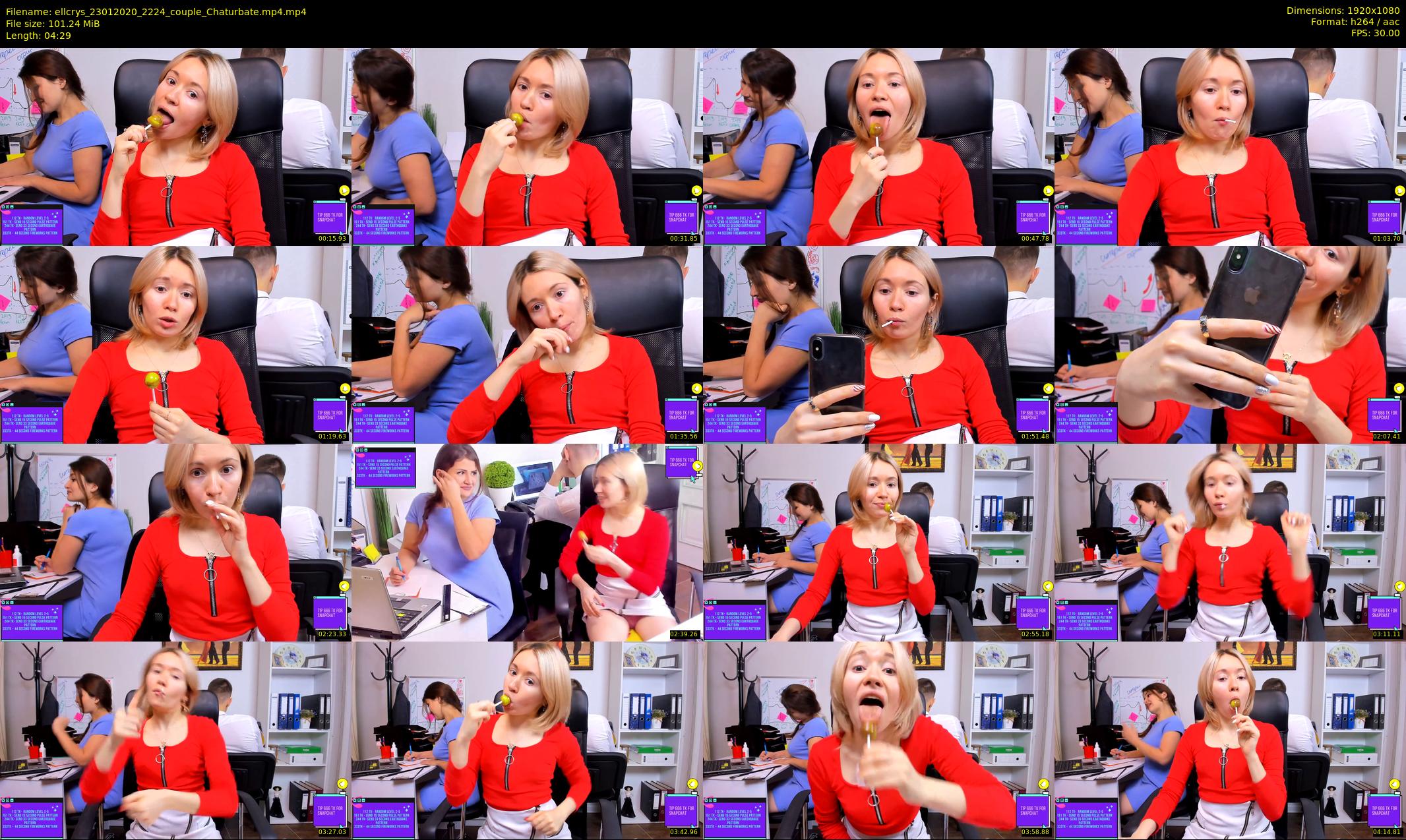 ellcrys — 5 minute Chaturbate couple cam show recording, 1080p, Jan 23, 2020