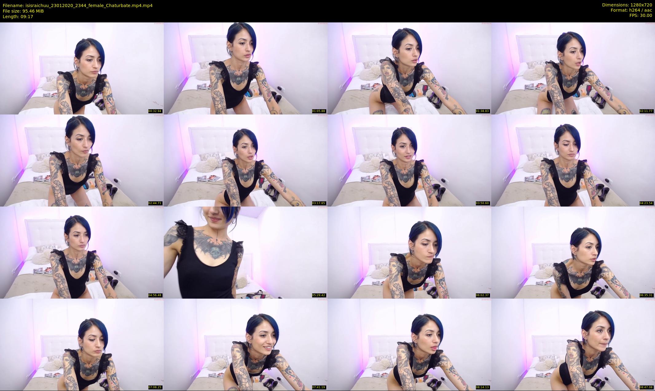 isisraichuu — 10 minute Chaturbate female cam show recording, 720p, Jan 23, 2020