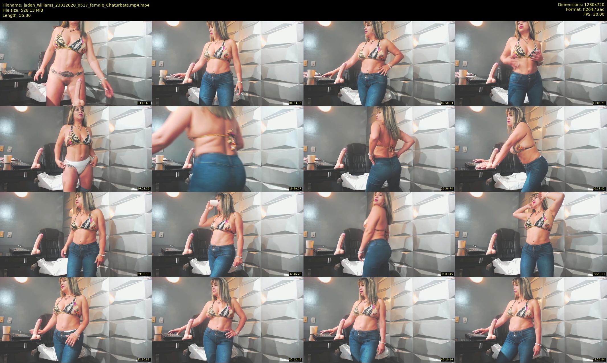 jadeh_williams — 56 minute Chaturbate female cam show recording, 720p, Jan 23, 2020
