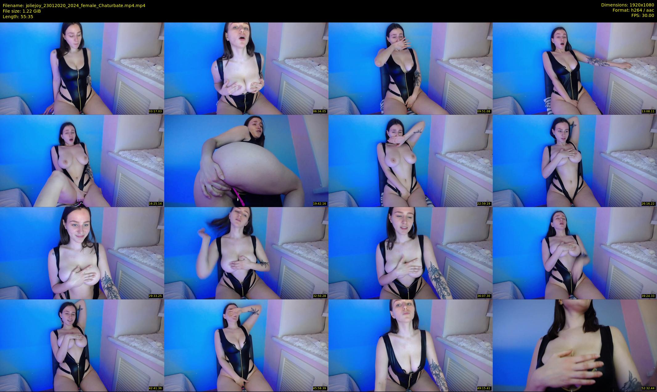 joliejoy — 56 minute Chaturbate female cam show recording, 1080p, Jan 23, 2020