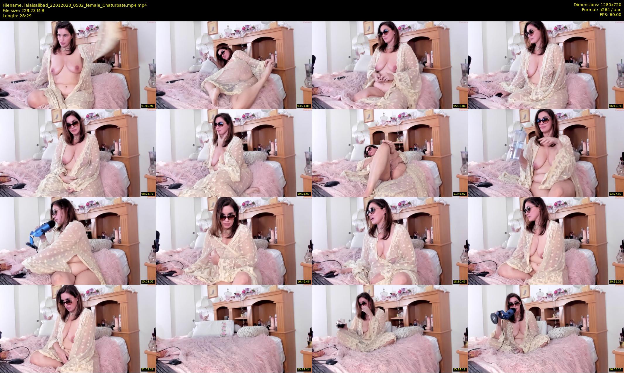 lalaisallbad — 29 minute Chaturbate female cam show recording, 720p, Jan 22, 2020