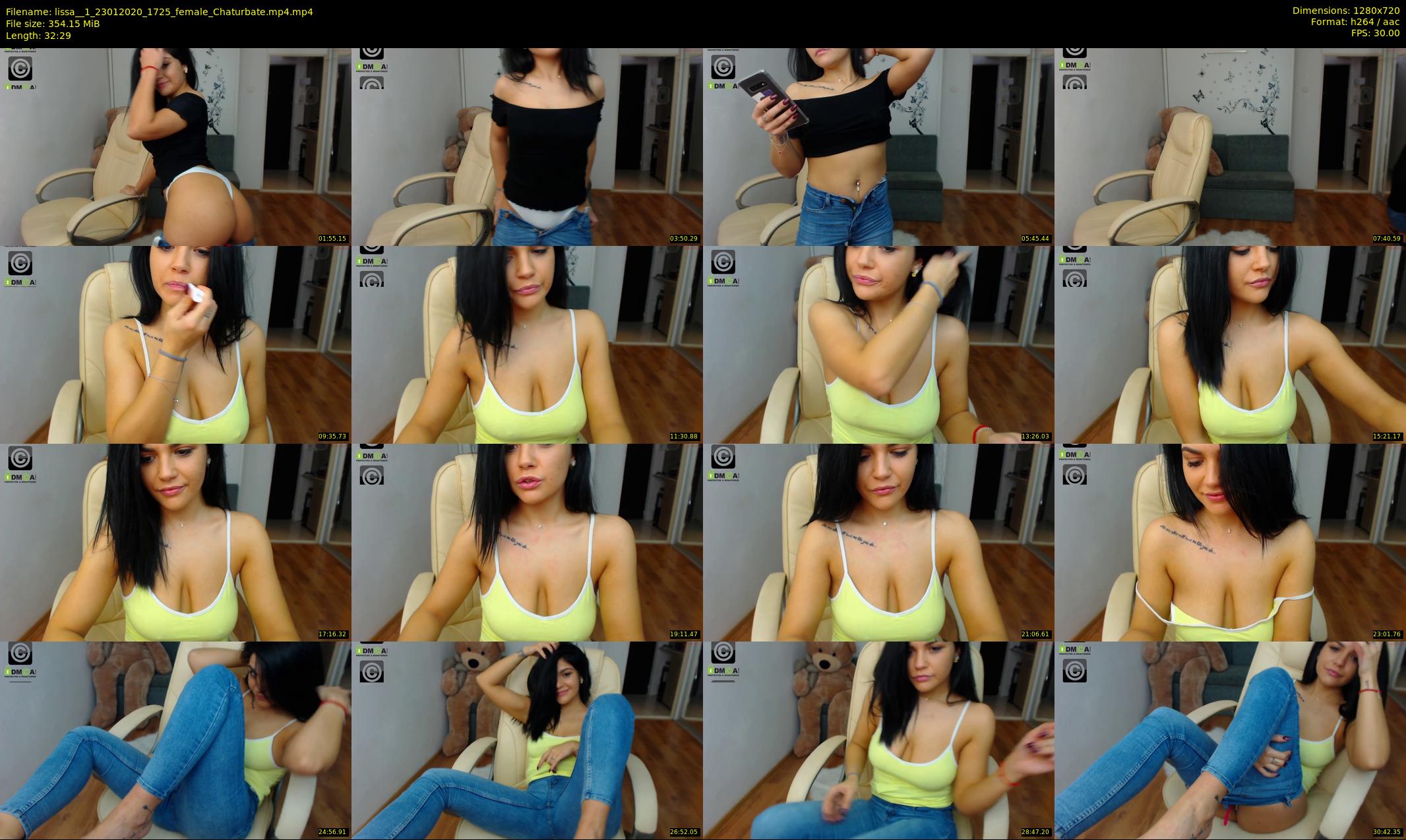 lissa__1 — 33 minute Chaturbate female cam show recording, 720p, Jan 23, 2020
