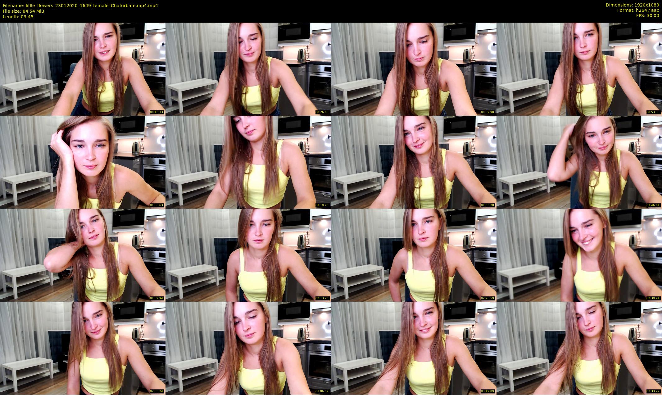 litlle_flowers — 4 minute Chaturbate female cam show recording, 1080p, Jan 23, 2020