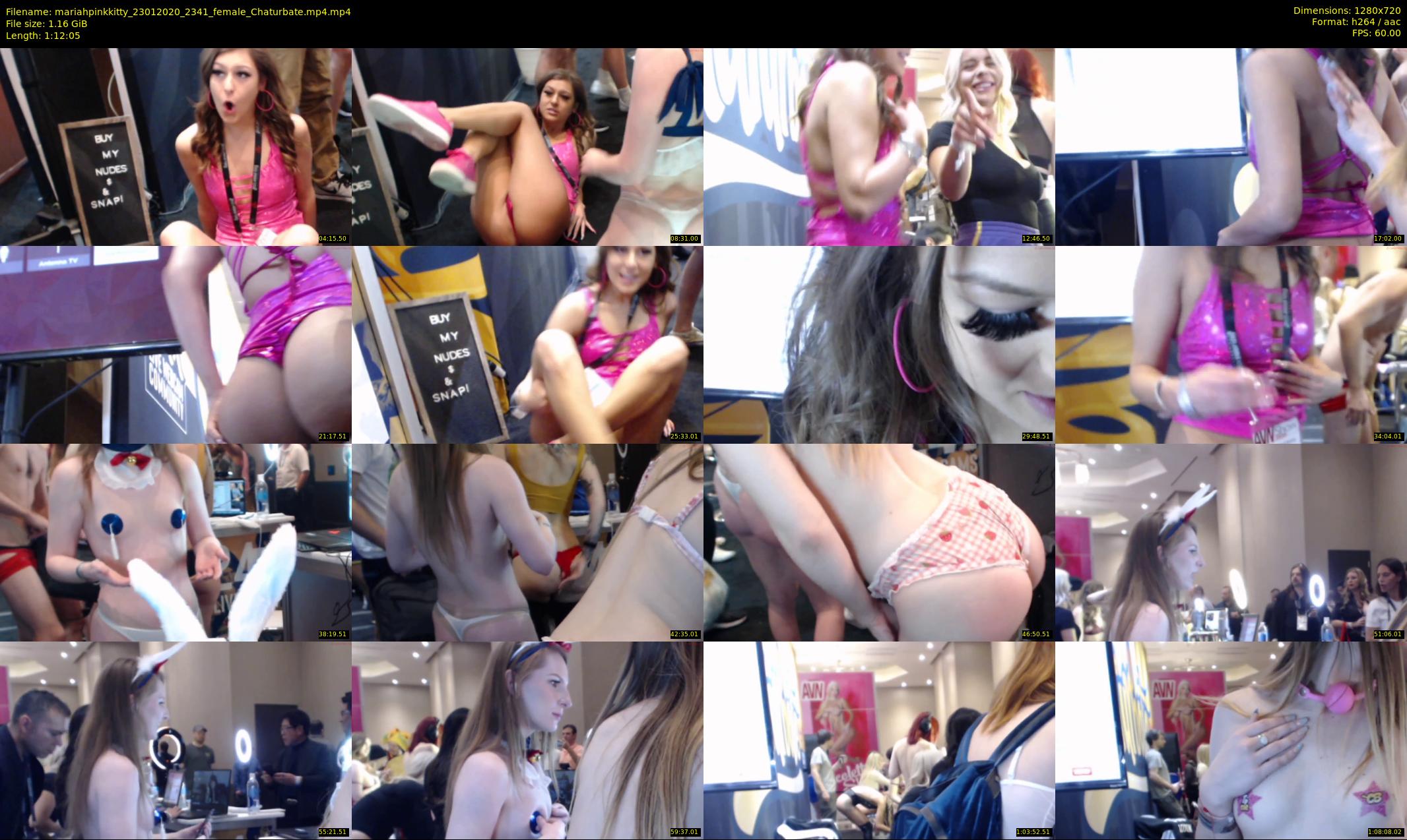 mariahpinkkitty — 73 minute Chaturbate female cam show recording, 720p, Jan 23, 2020