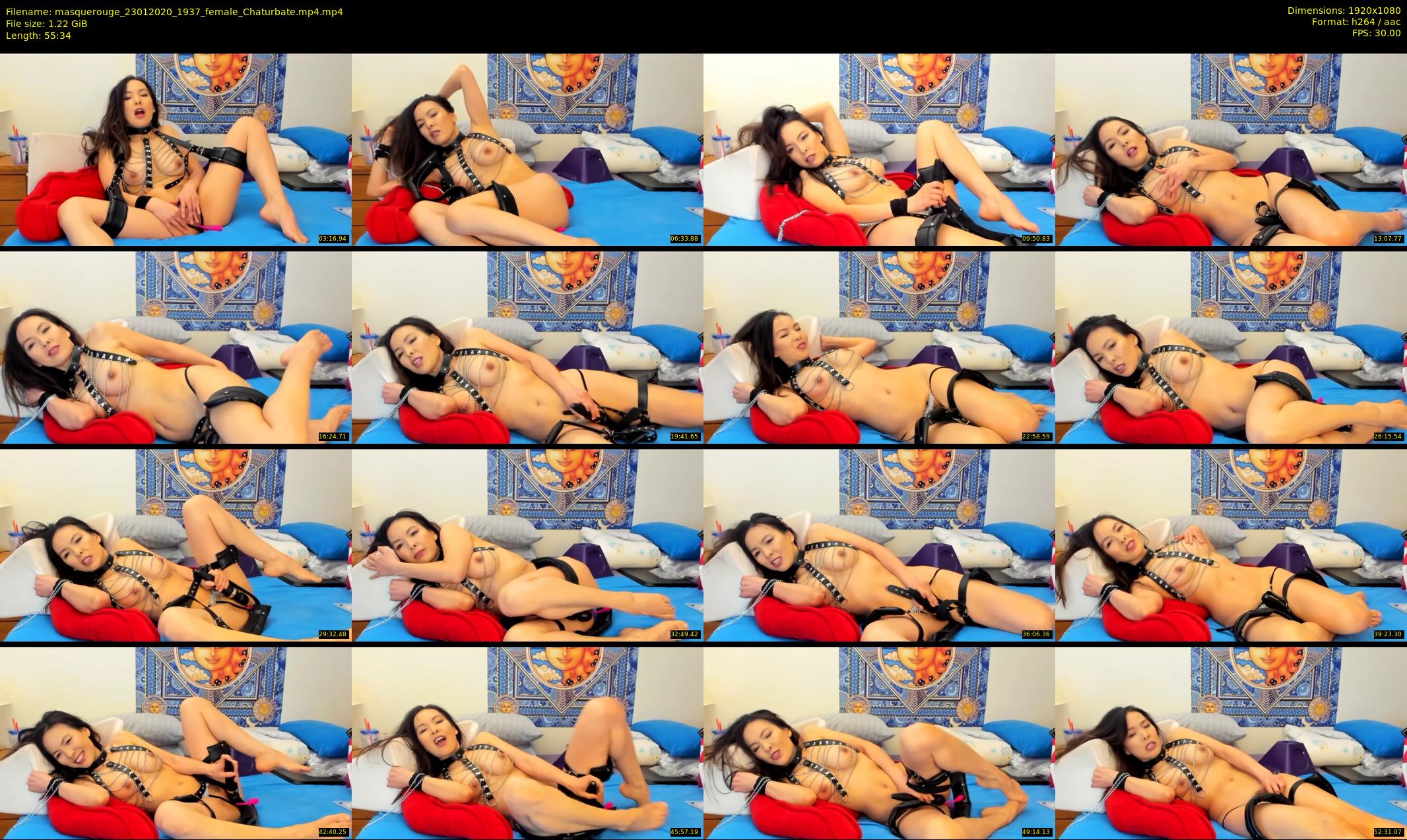 masquerouge — 56 minute Chaturbate female cam show recording, 1080p, Jan 23, 2020