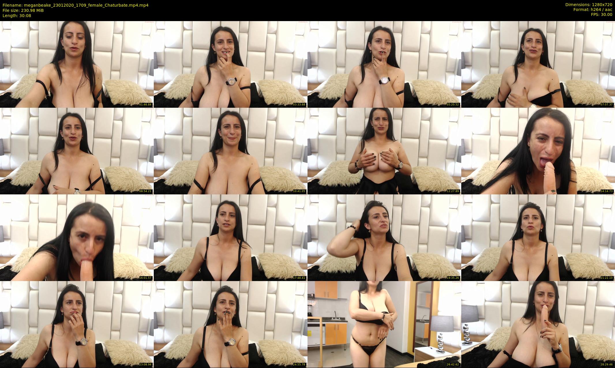 meganbeake — 31 minute Chaturbate female cam show recording, 720p, Jan 23, 2020