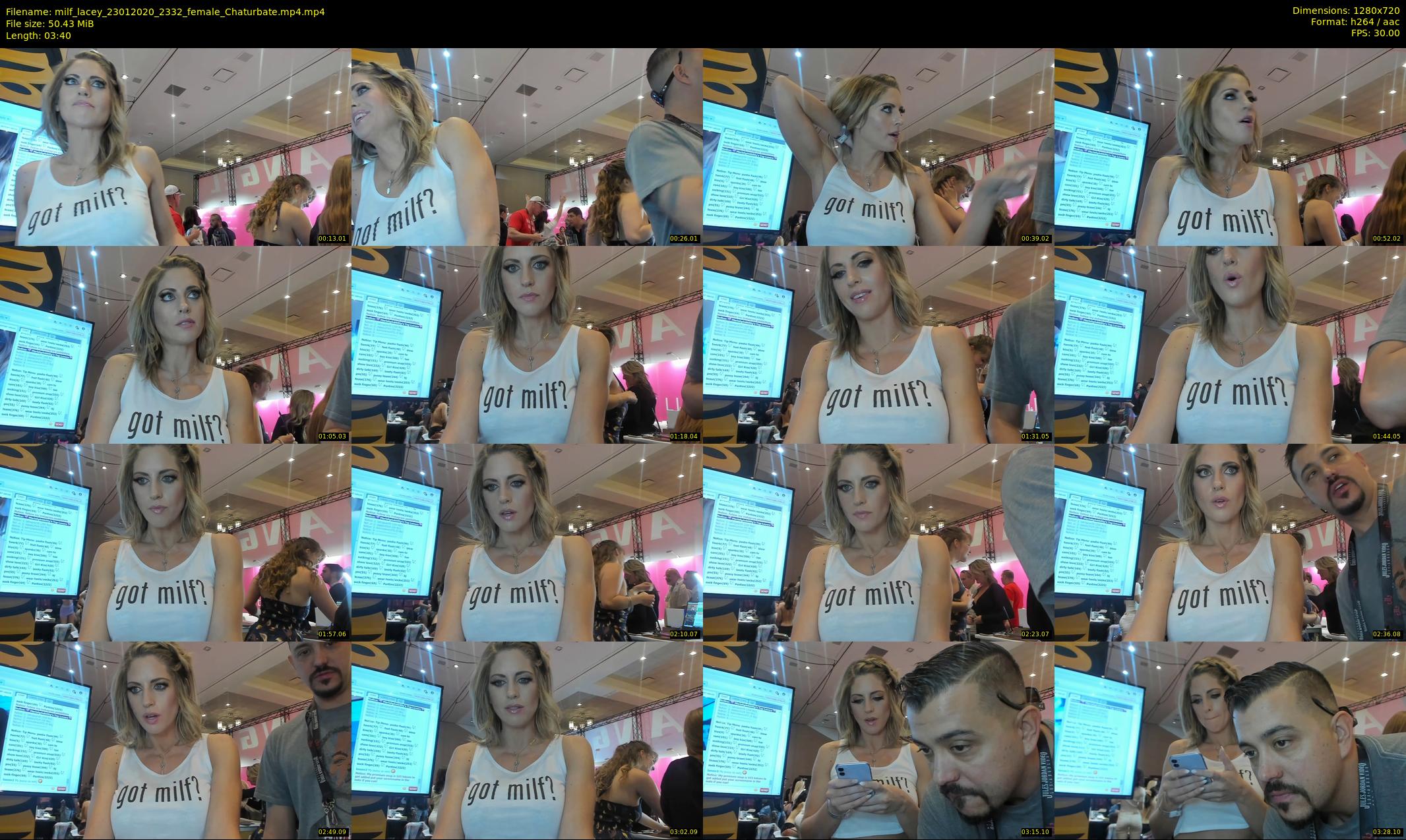 milf_lacey — 4 minute Chaturbate female cam show recording, 720p, Jan 23, 2020