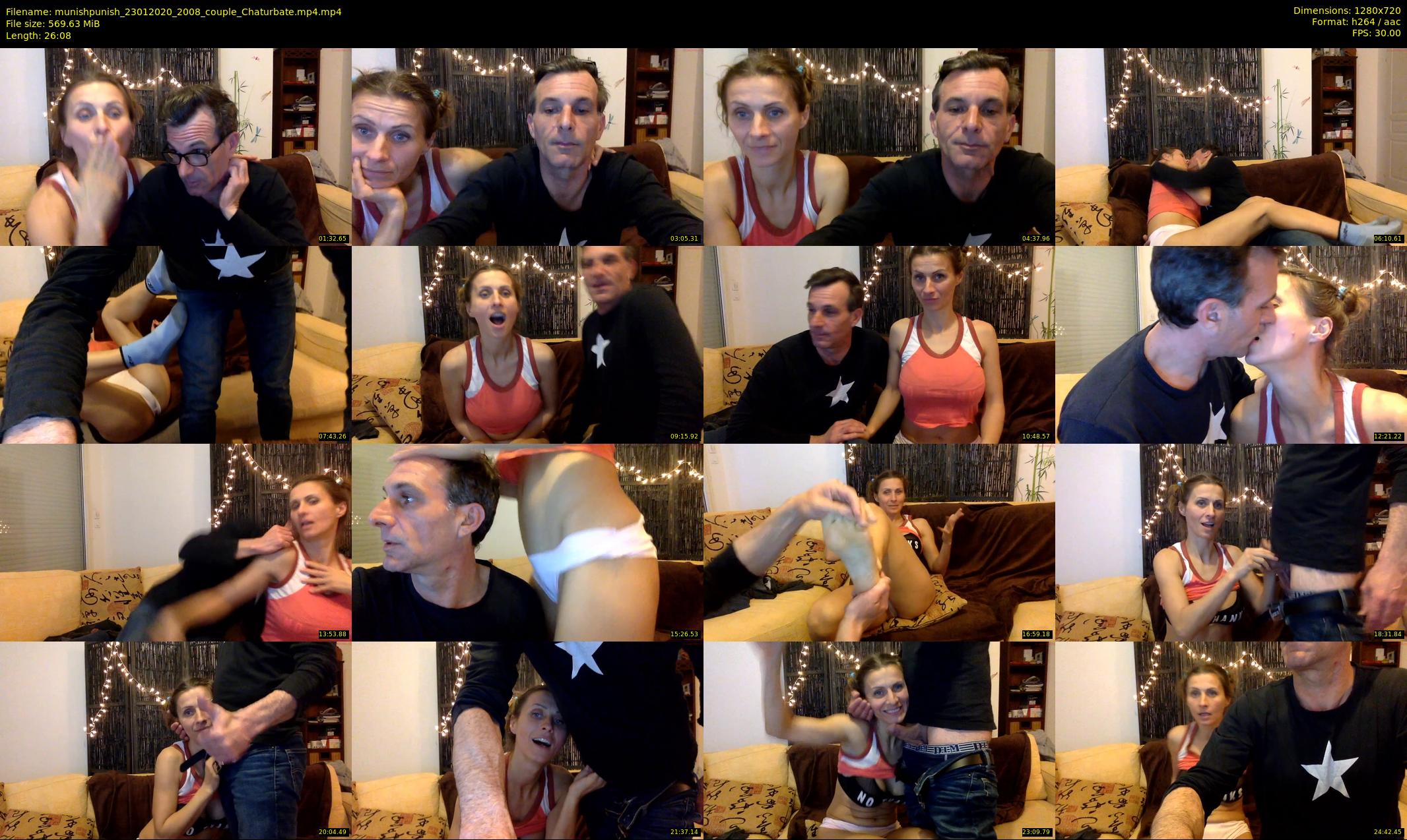munishpunish — 27 minute Chaturbate couple cam show recording, 720p, Jan 23, 2020