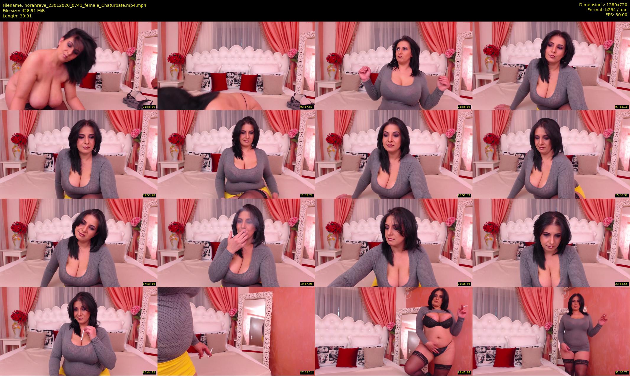 norahreve — 34 minute Chaturbate female cam show recording, 720p, Jan 23, 2020