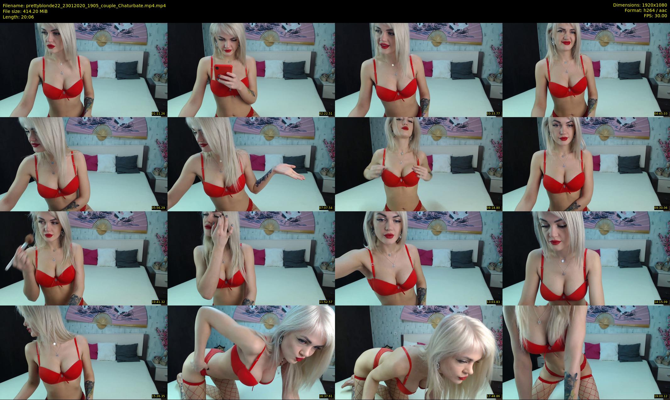 prettyblonde22 — 21 minute Chaturbate female cam show recording, 1080p, Jan 23, 2020