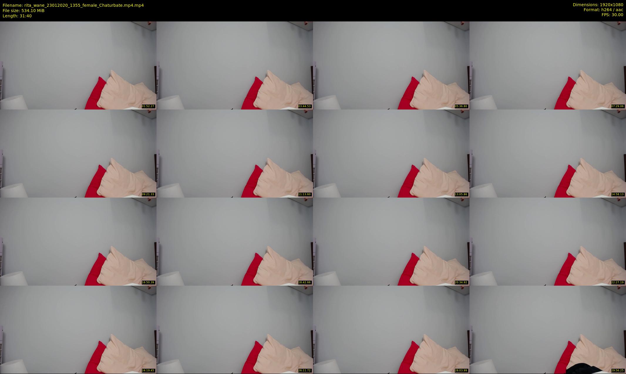 rita_wane — 32 minute Chaturbate female cam show recording, 1080p, Jan 23, 2020