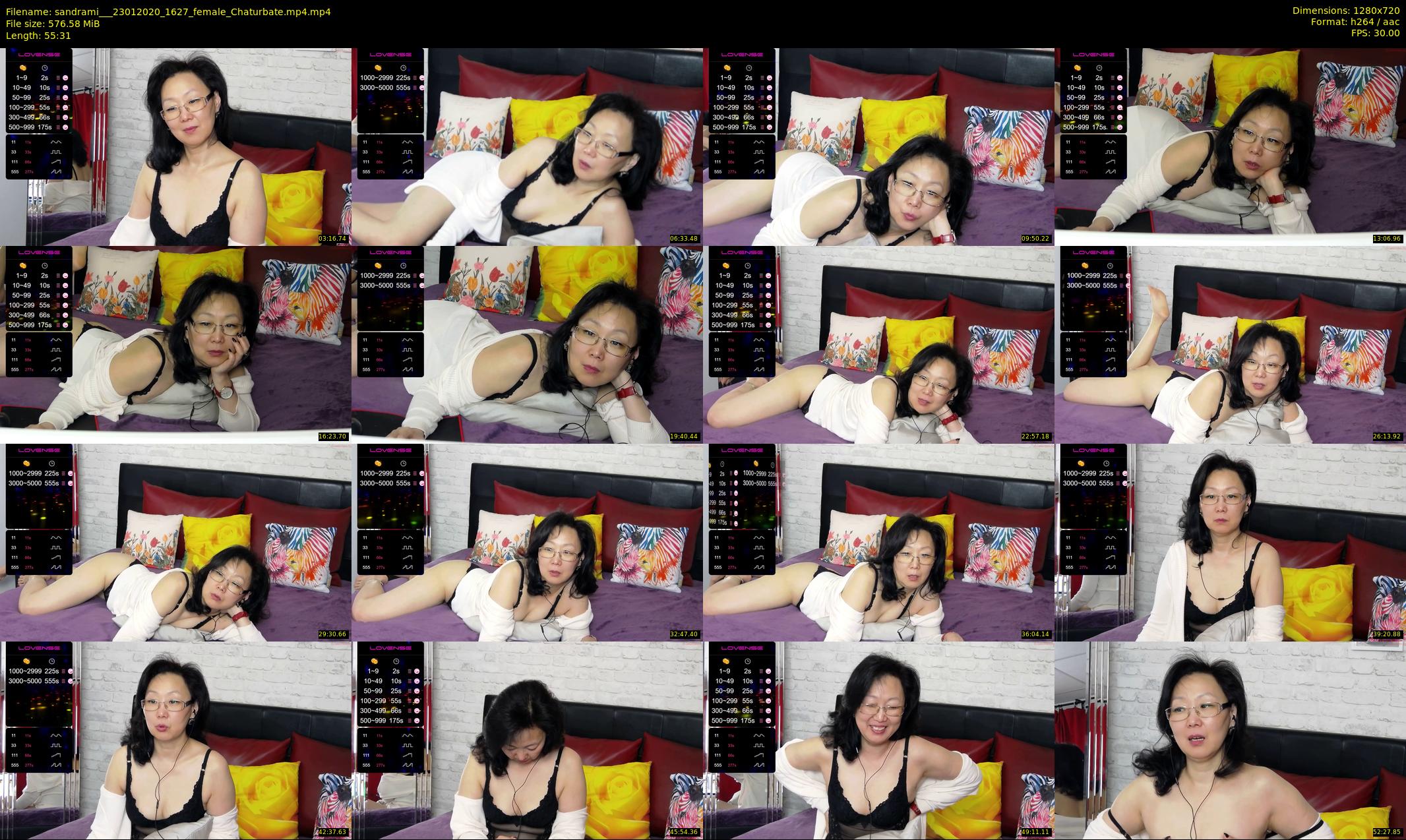 sandrami__ — 56 minute Chaturbate female cam show recording, 720p, Jan 23, 2020