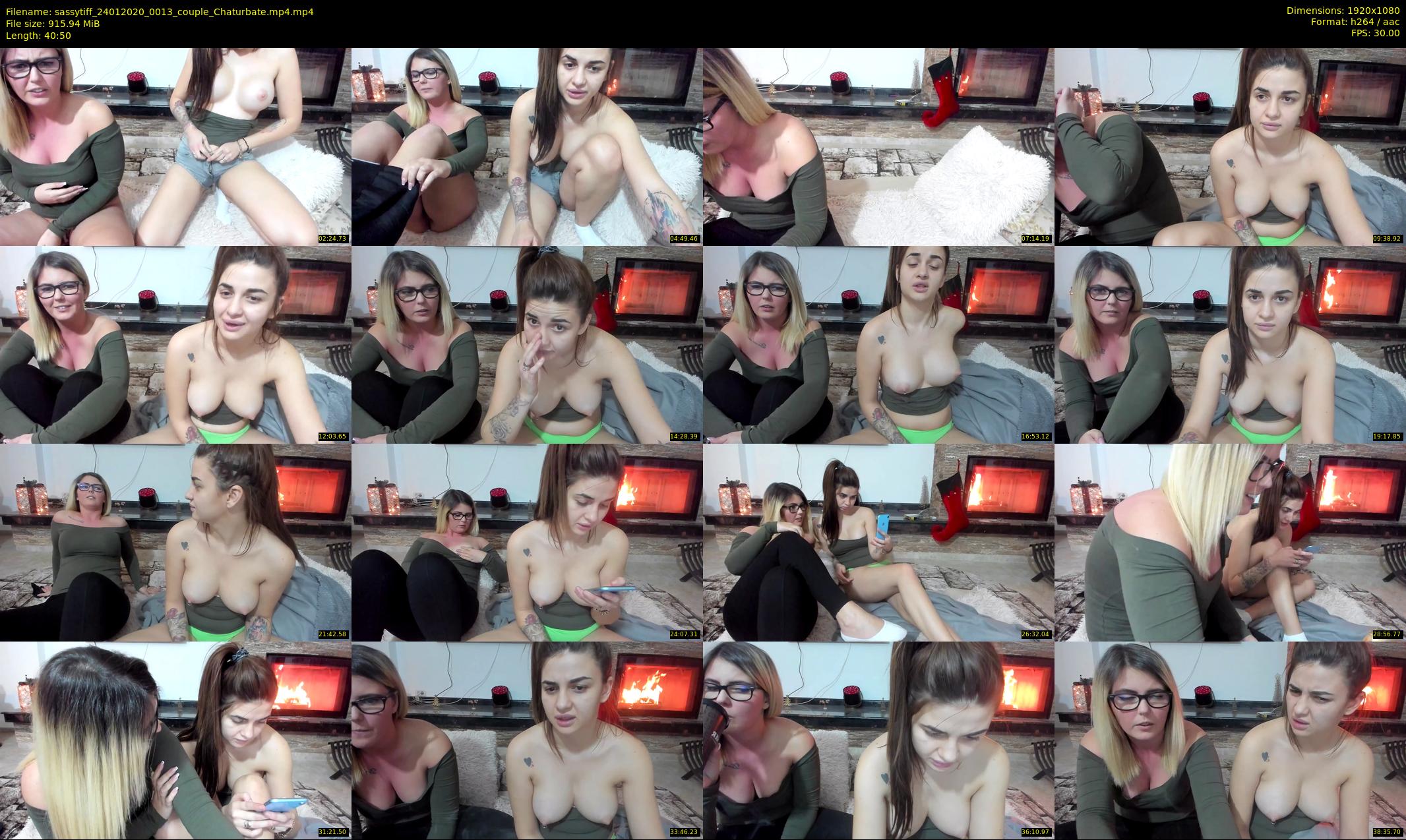 sassytiff — 41 minute Chaturbate couple cam show recording, 1080p, Jan 24, 2020
