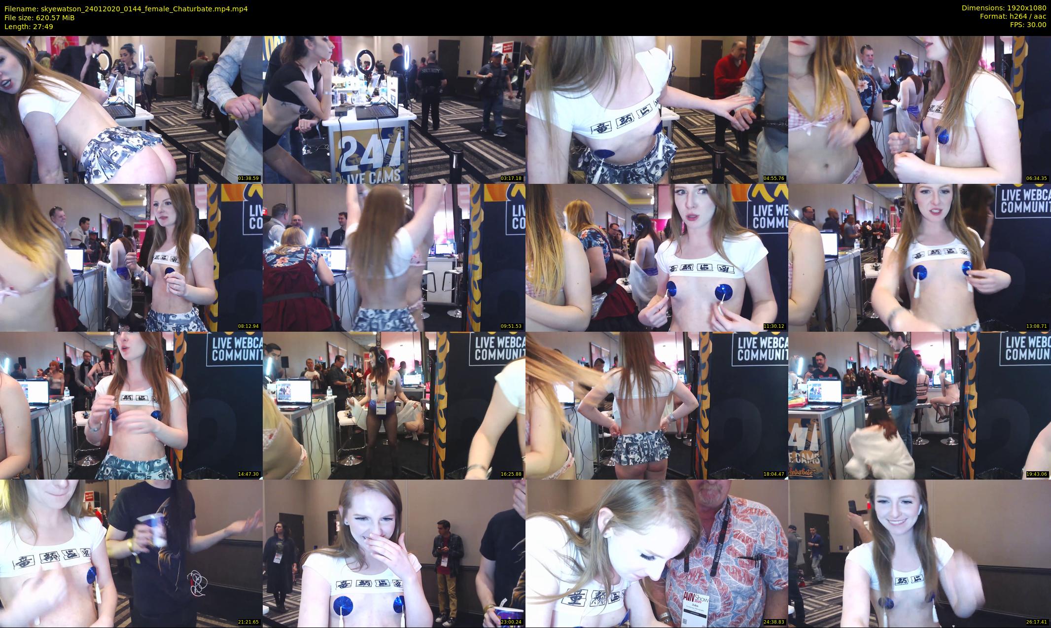 skyewatson — 28 minute Chaturbate female cam show recording, 1080p, Jan 24, 2020