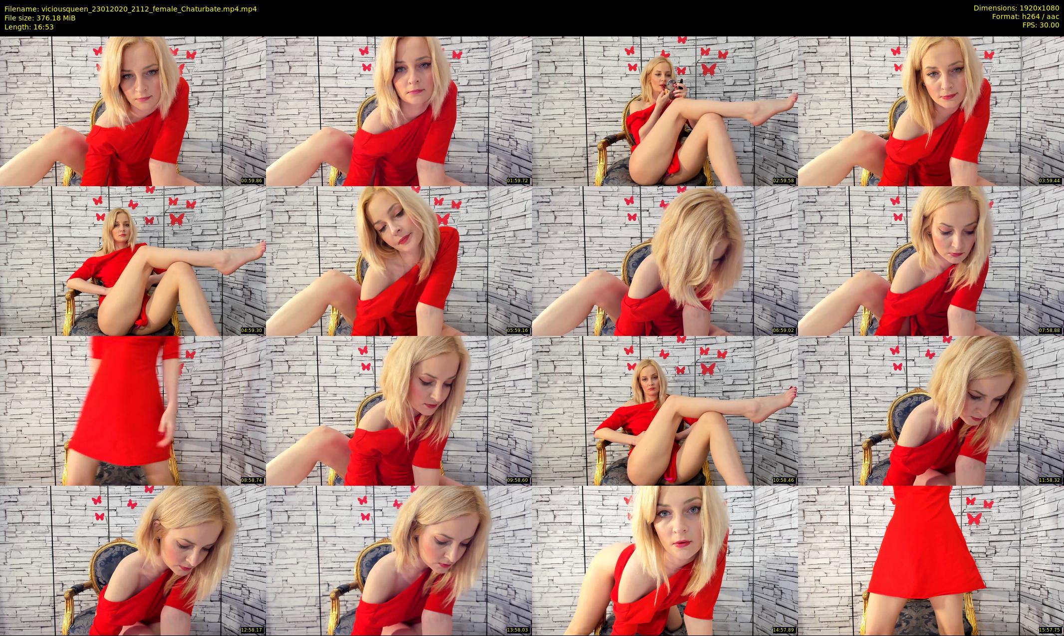 viciousqueen — 17 minute Chaturbate female cam show recording, 1080p, Jan 23, 2020