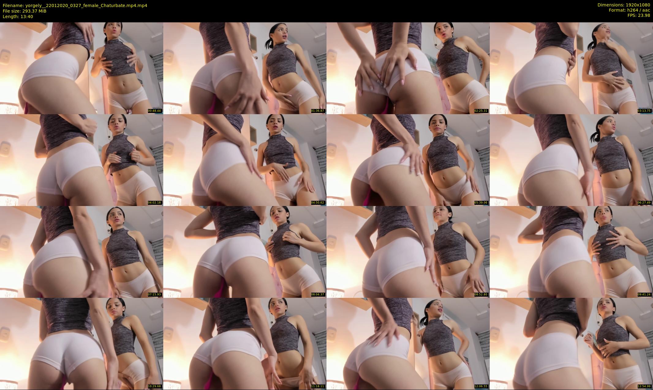 yorgely_ — 14 minute Chaturbate female cam show recording, 1080p, Jan 22, 2020