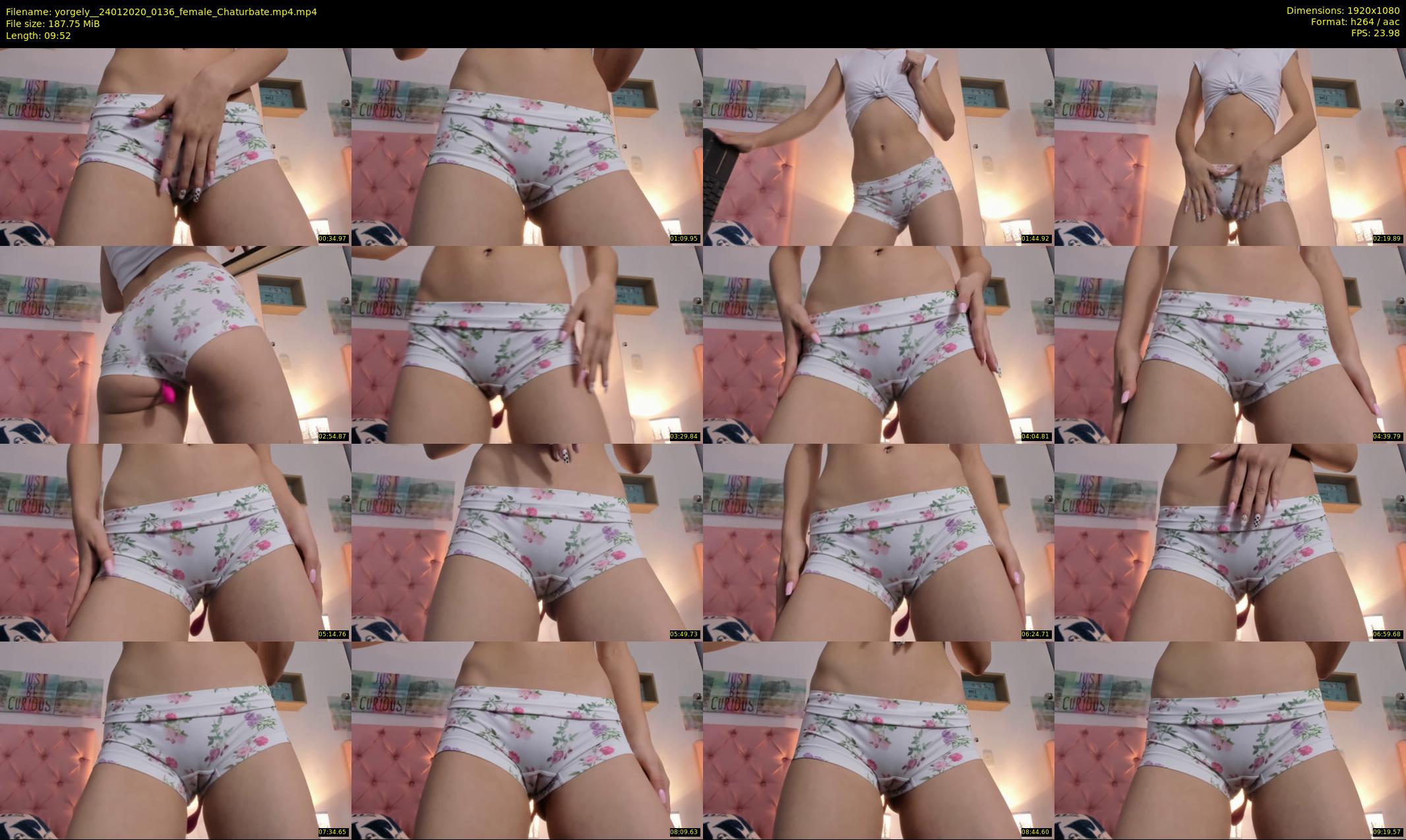 yorgely_ — 10 minute Chaturbate female cam show recording, 1080p, Jan 24, 2020