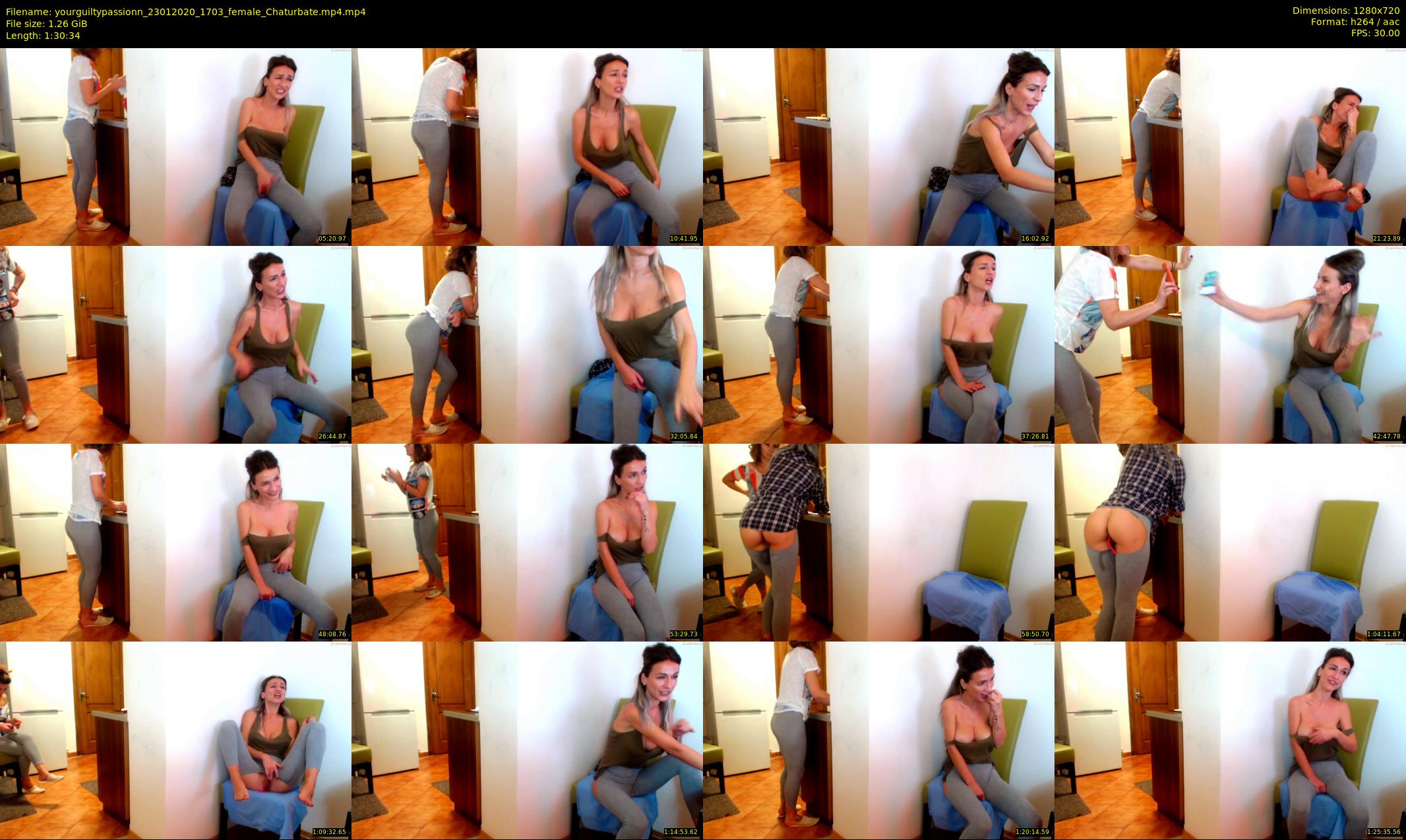 yourguiltypassionn — 91 minute Chaturbate female cam show recording, 720p, Jan 23, 2020
