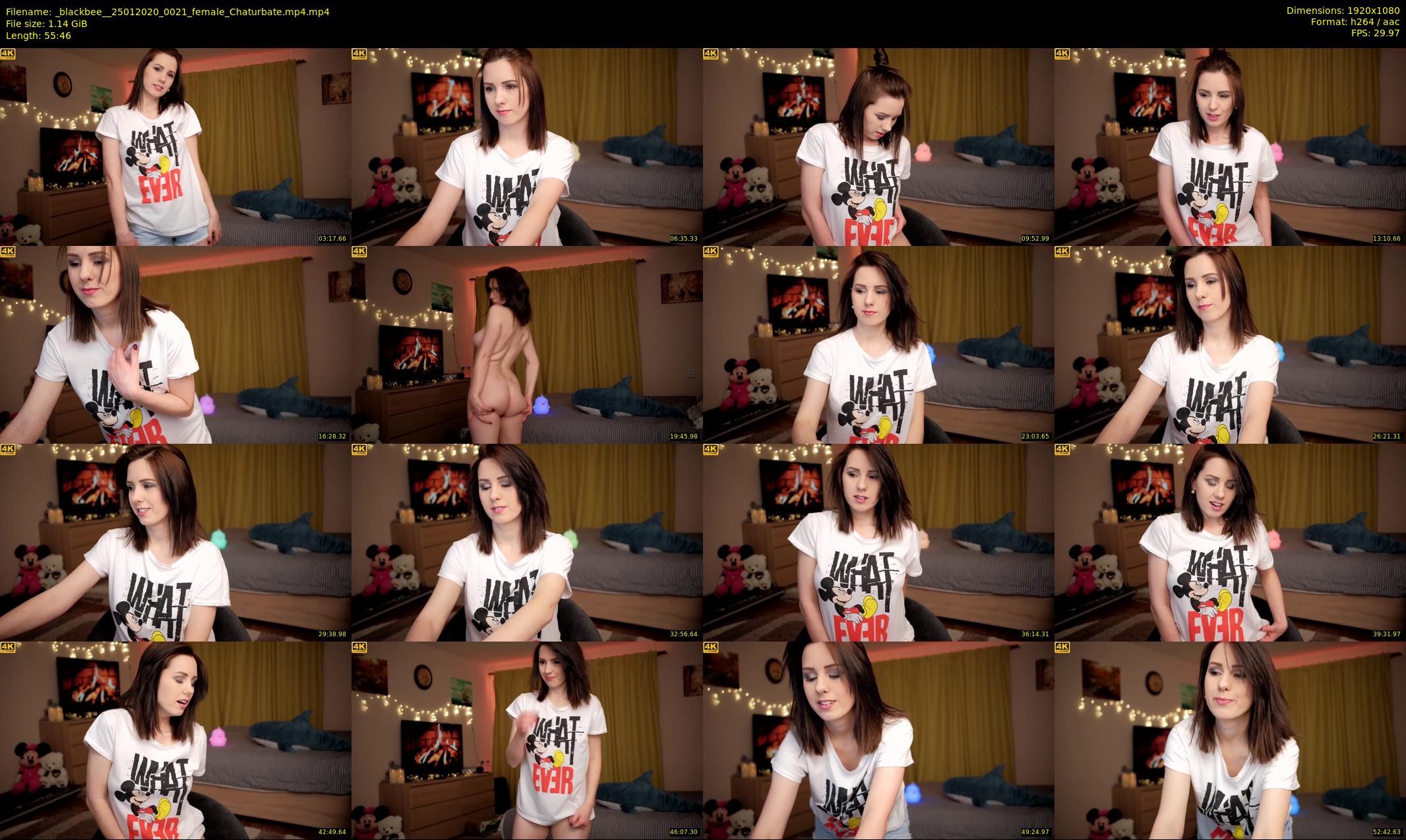 _blackbee_ — 56 minute Chaturbate female cam show recording, 1080p, Jan 25, 2020