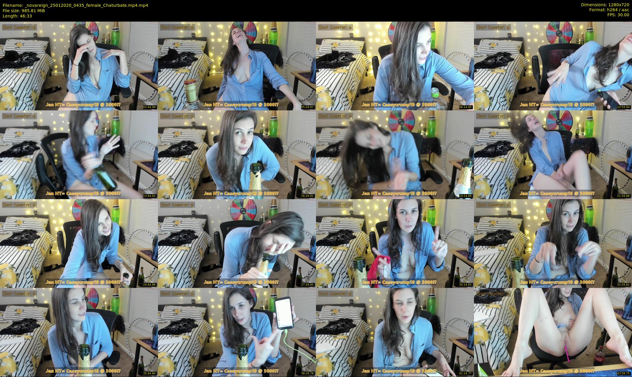 _novareign — 47 minute Chaturbate female cam show recording, 720p, Jan 25, 2020