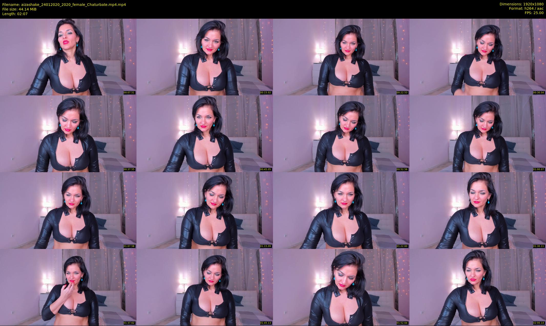 aizashake — 3 minute Chaturbate female cam show recording, 1080p, Jan 24, 2020