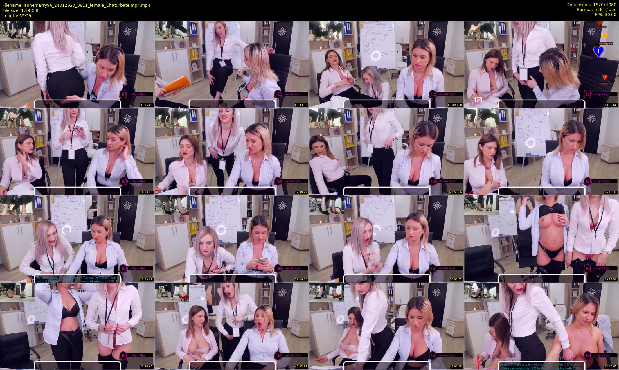annemarry96 — 56 minute Chaturbate female cam show recording, 1080p, Jan 24, 2020