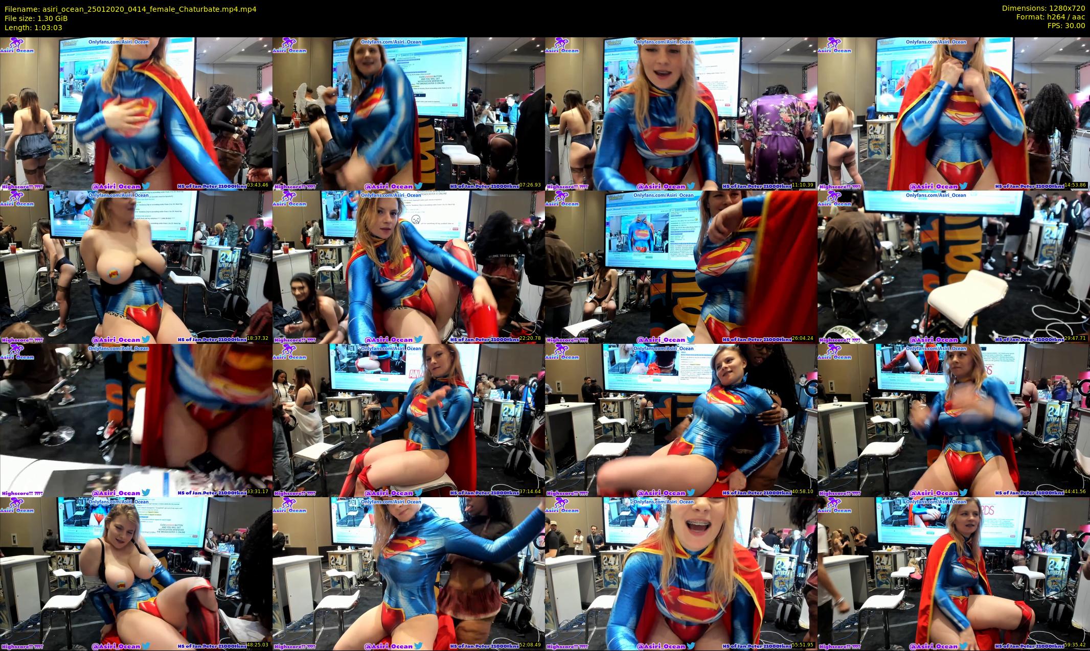 asiri_ocean — 64 minute Chaturbate female cam show recording, 720p, Jan 25, 2020