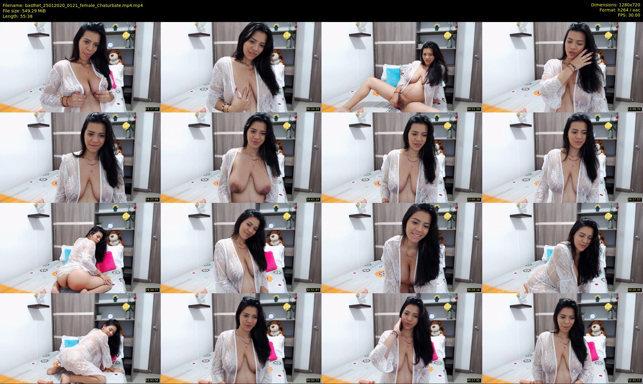 basthet — 56 minute Chaturbate female cam show recording, 720p, Jan 25, 2020