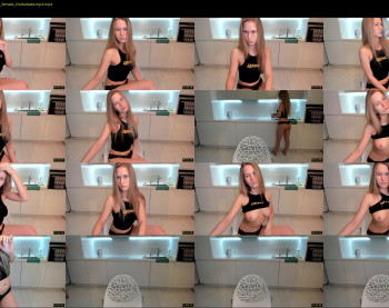 belka22 — 15 minute Chaturbate female cam show recording, 1080p, Jan 25, 2020