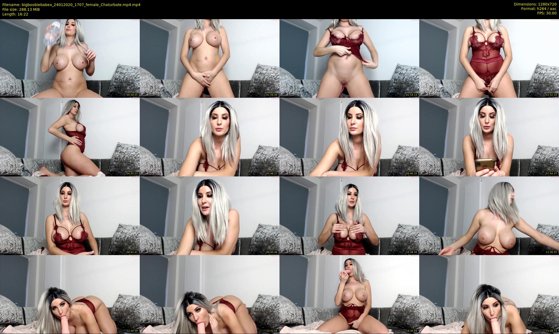 bigboobiebabex — 17 minute Chaturbate female cam show recording, 720p, Jan 24, 2020
