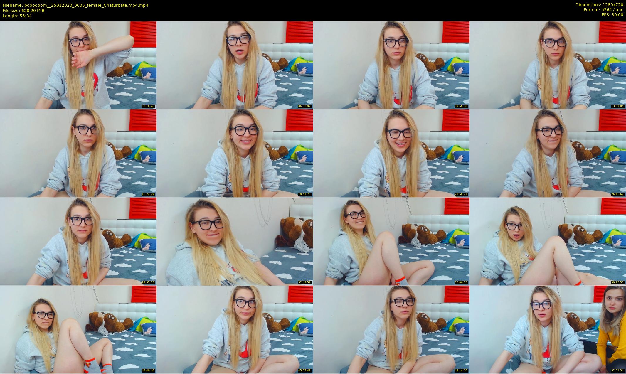 boooooom_ — 56 minute Chaturbate female cam show recording, 720p, Jan 25, 2020