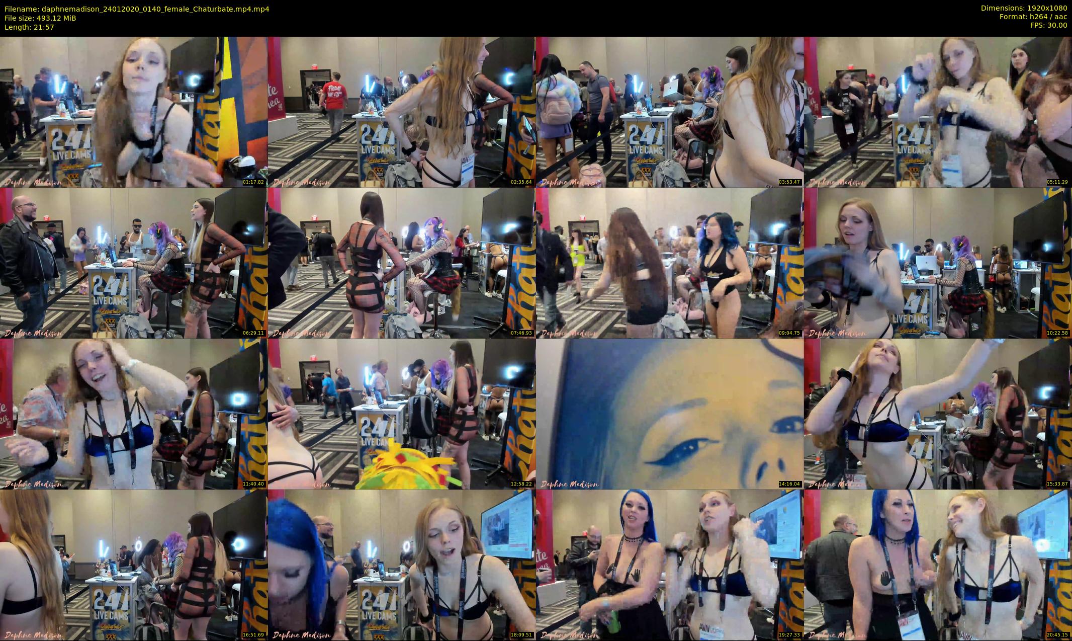 daphnemadison — 22 minute Chaturbate couple cam show recording, 1080p, Jan 24, 2020