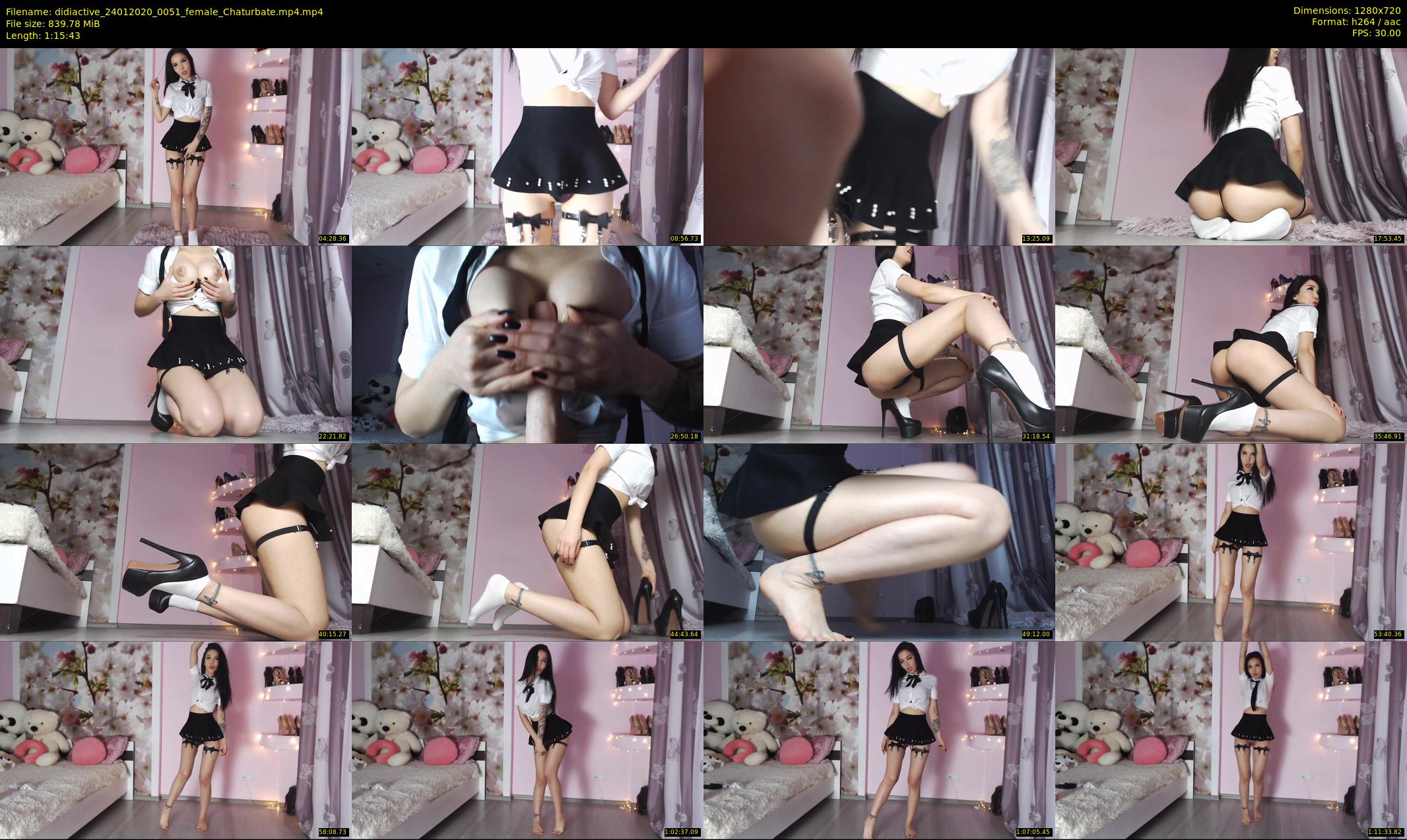 didiactive — 76 minute Chaturbate female cam show recording, 720p, Jan 24, 2020