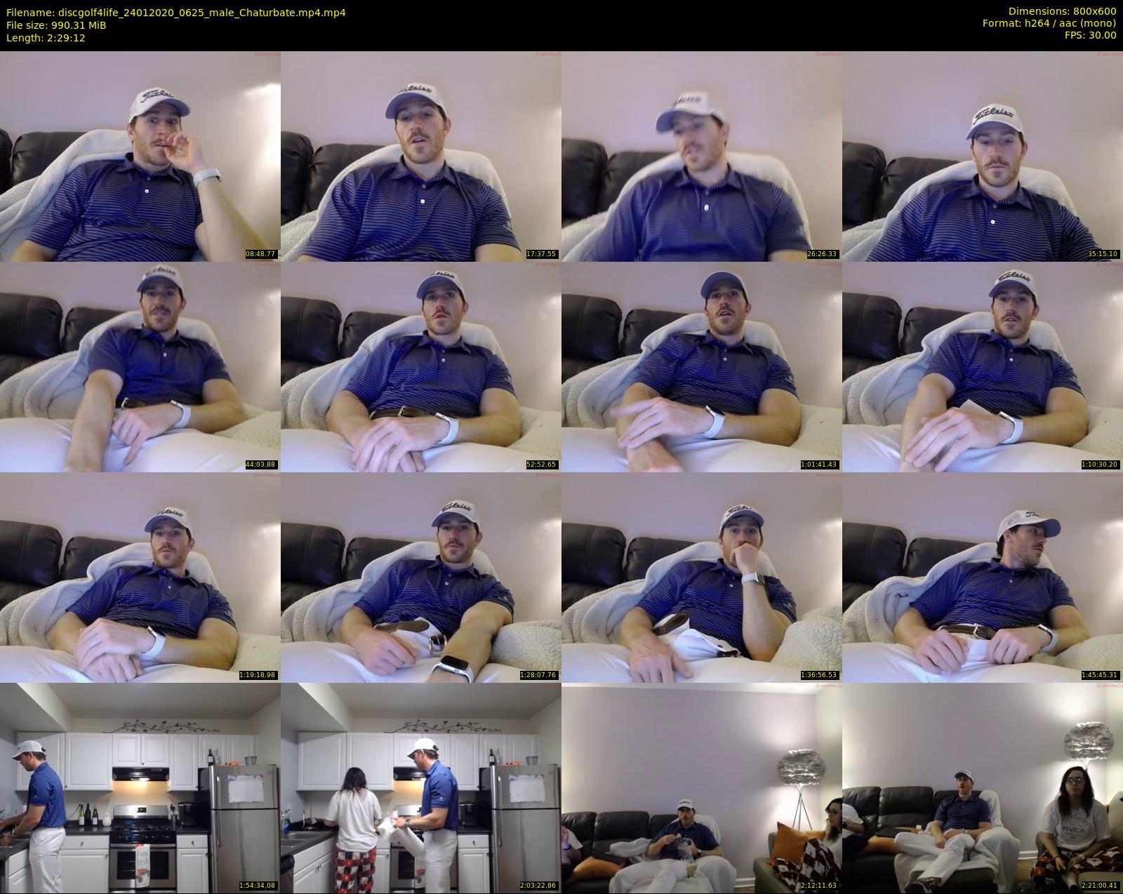 discgolf4life — 150 minute Chaturbate male cam show recording, 480p, Jan 24, 2020