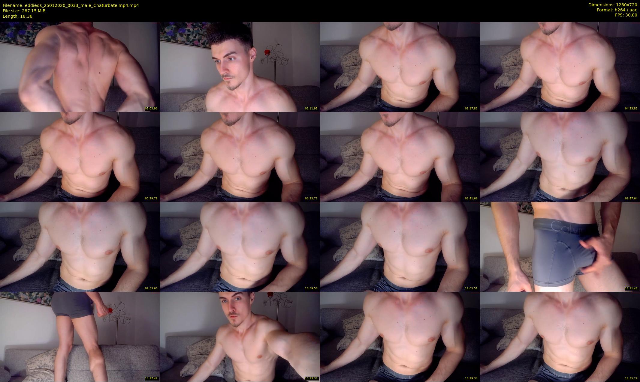 eddieds — 19 minute Chaturbate male cam show recording, 720p, Jan 25, 2020