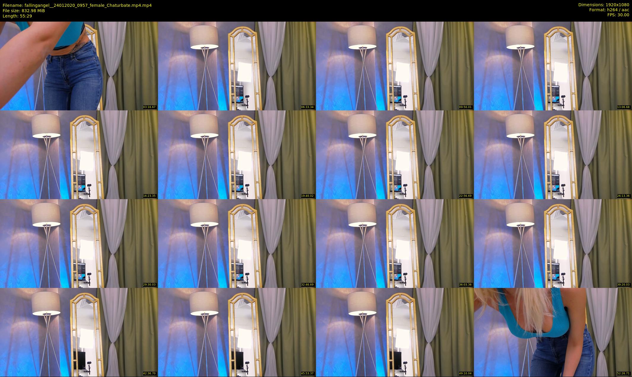 fallingangel_ — 56 minute Chaturbate female cam show recording, 1080p, Jan 24, 2020
