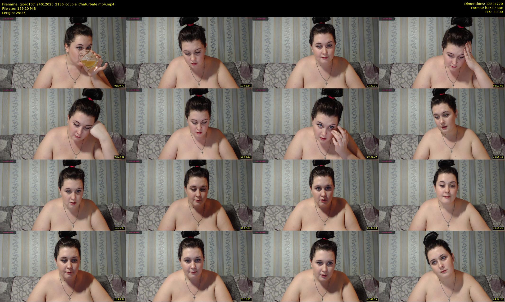giorg107 — 26 minute Chaturbate couple cam show recording, 720p, Jan 24, 2020