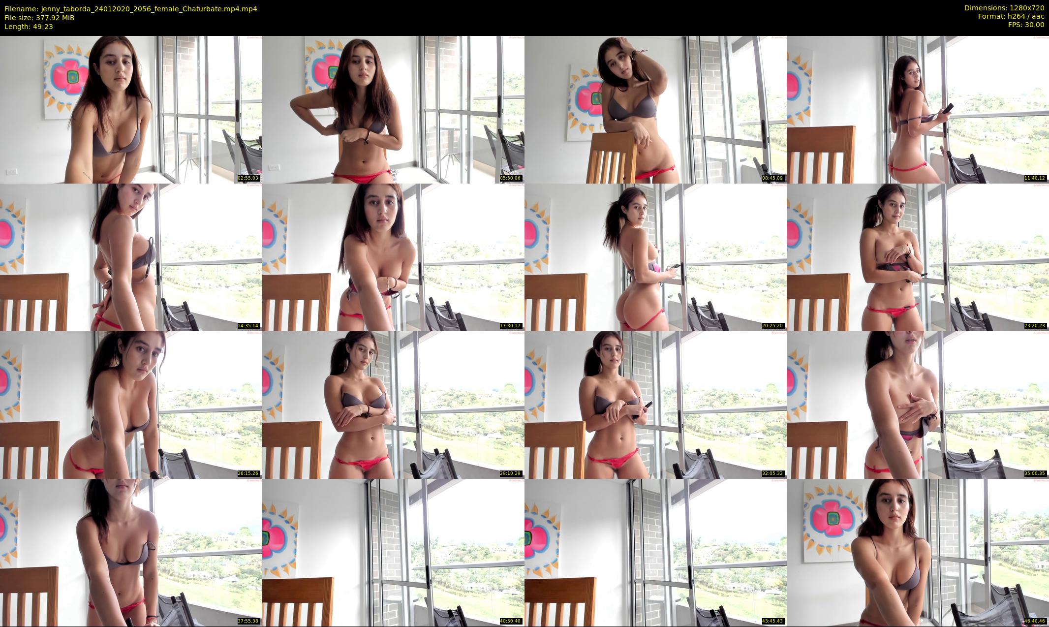 jenny_taborda — 50 minute Chaturbate female cam show recording, 720p, Jan 24, 2020