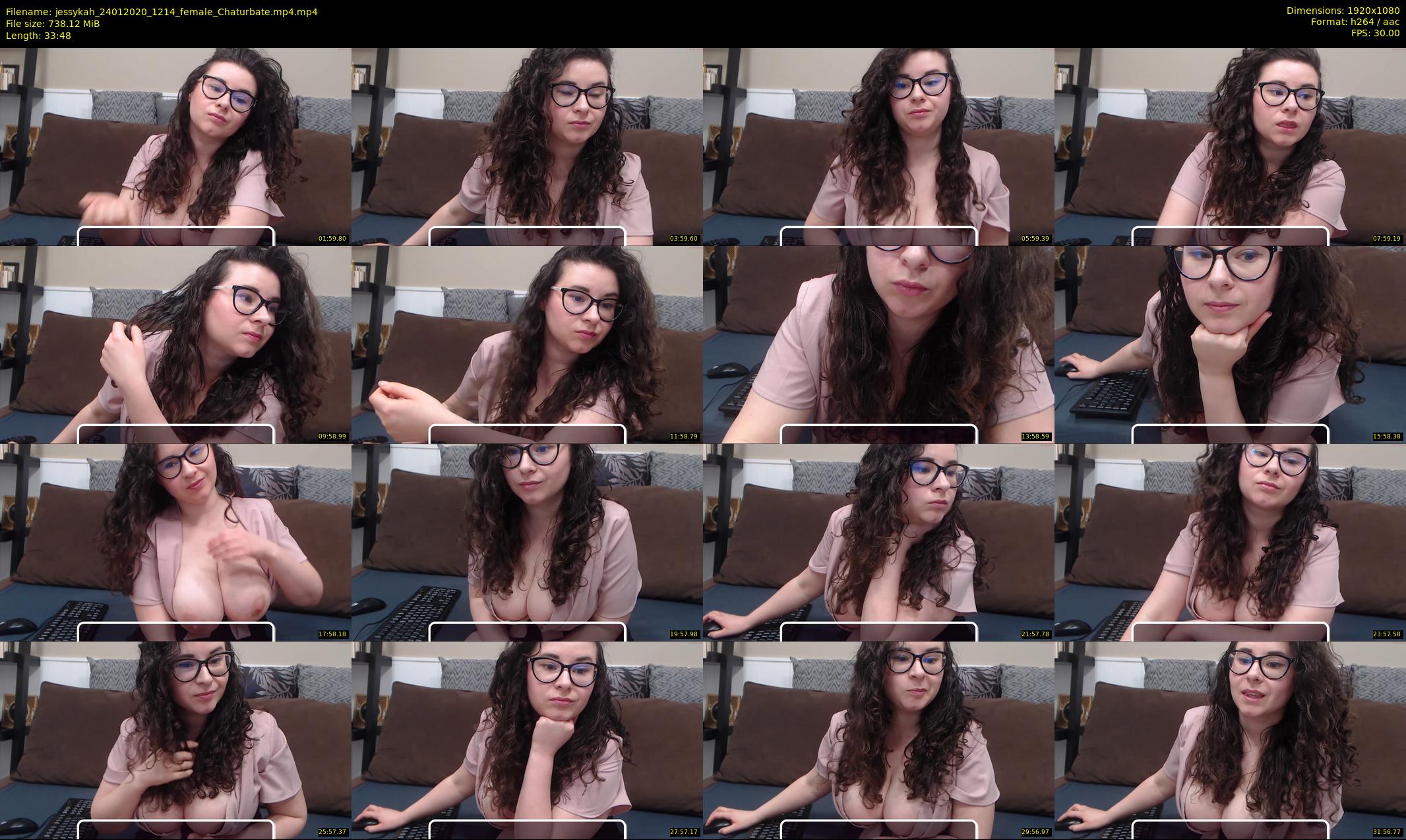 jessykah — 34 minute Chaturbate female cam show recording, 1080p, Jan 24, 2020