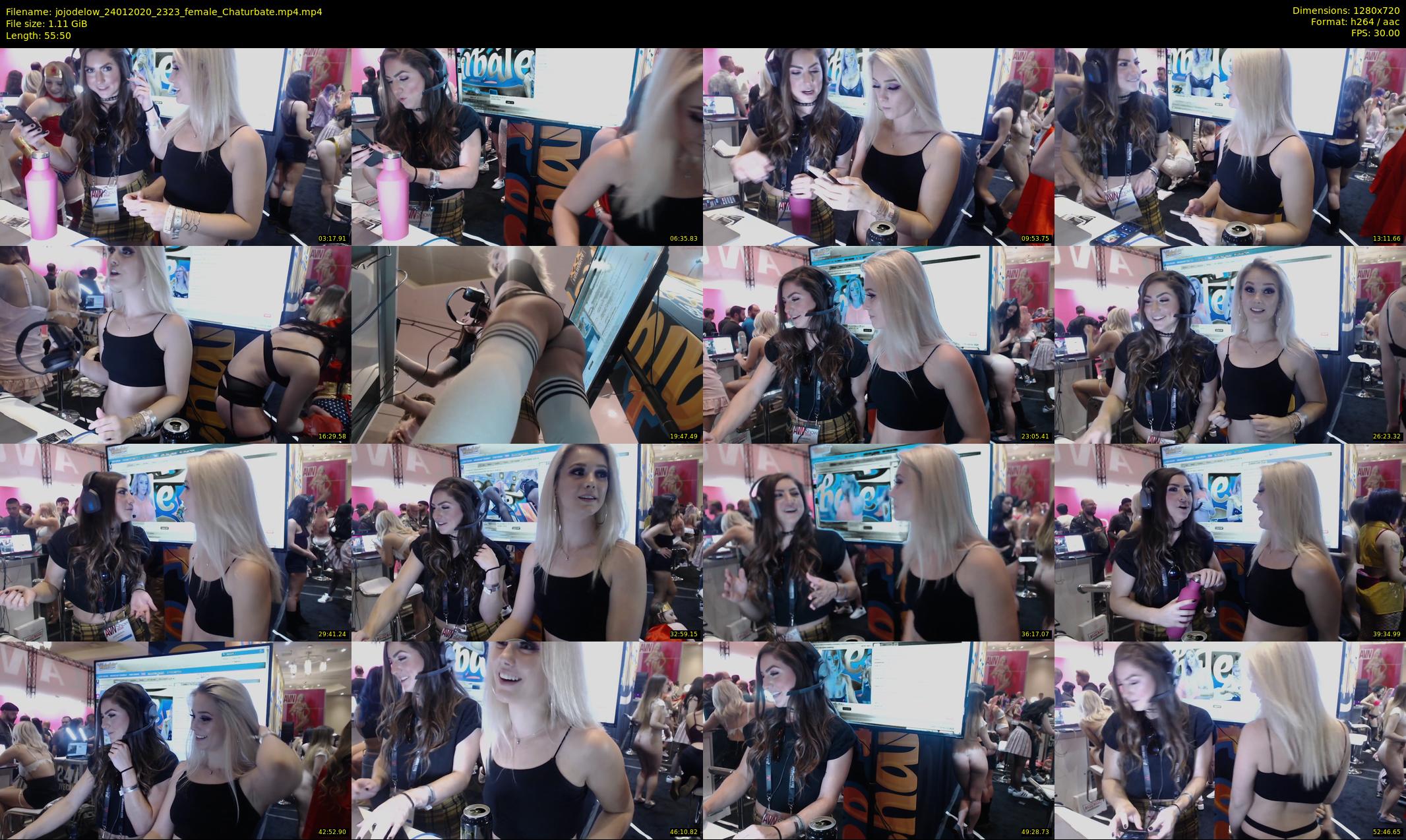 jojodelow — 56 minute Chaturbate female cam show recording, 720p, Jan 24, 2020