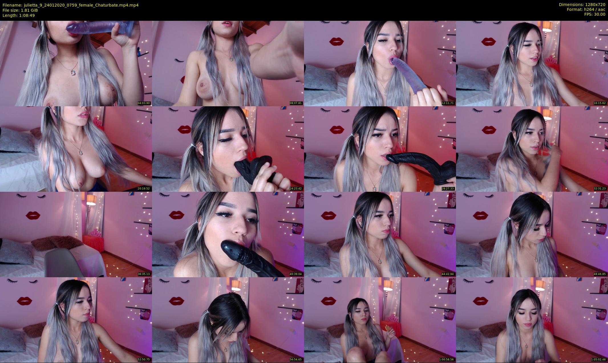 julietta_9 — 69 minute Chaturbate female cam show recording, 720p, Jan 24, 2020