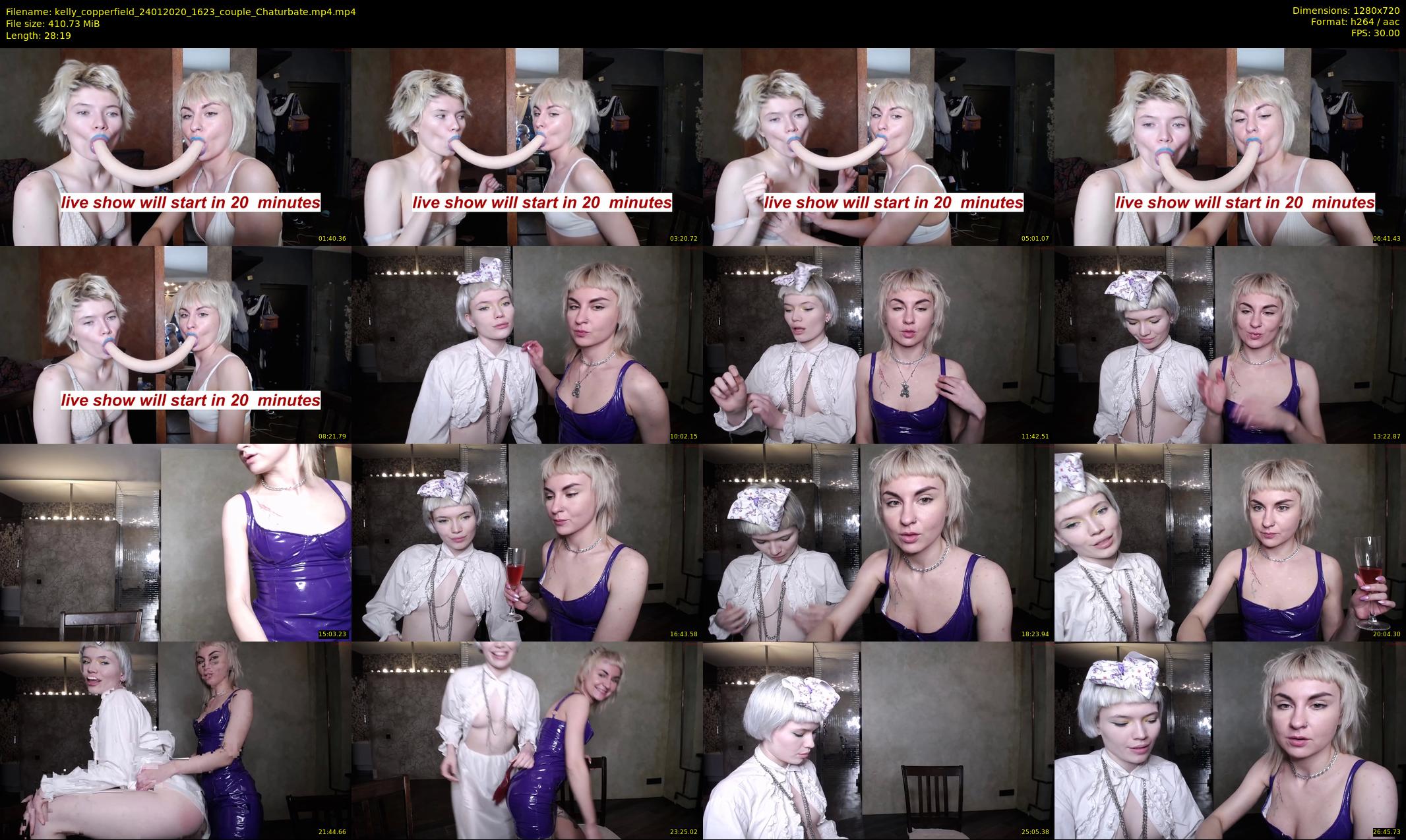 kelly_copperfield — 29 minute Chaturbate female cam show recording, 720p, Jan 24, 2020