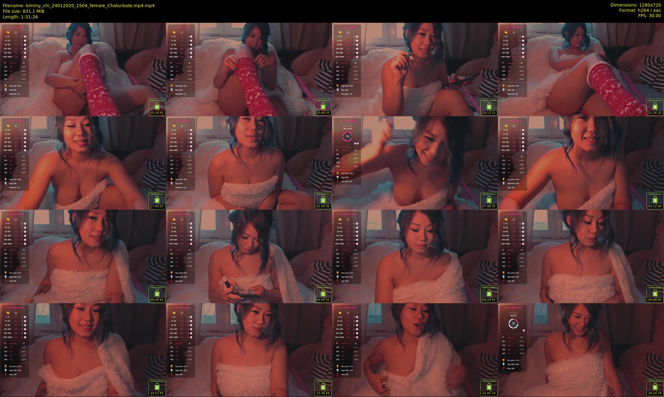 kimmy_chi — 92 minute Chaturbate female cam show recording, 720p, Jan 24, 2020