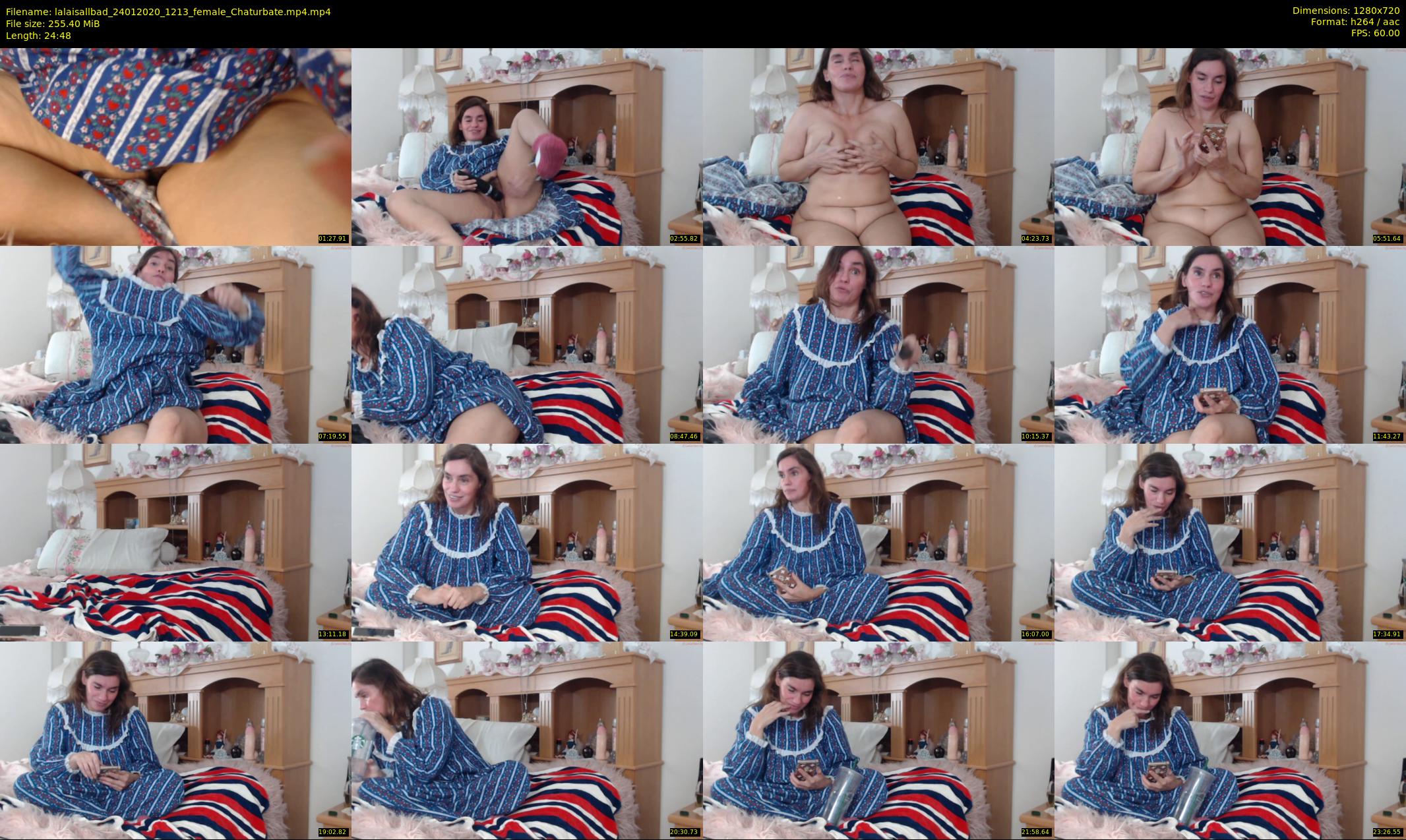 lalaisallbad — 25 minute Chaturbate female cam show recording, 720p, Jan 24, 2020