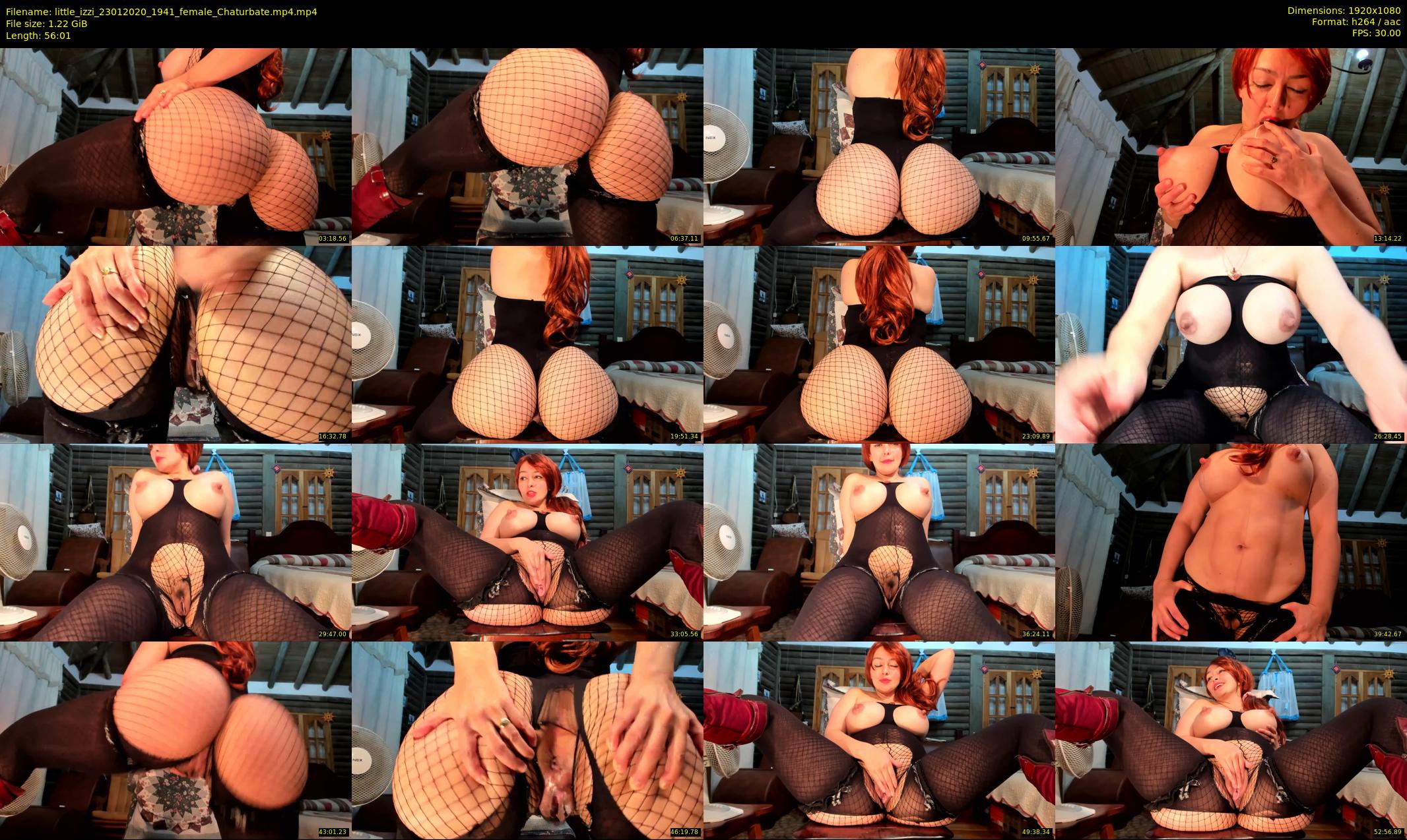 little_izzi — 57 minute Chaturbate female cam show recording, 1080p, Jan 23, 2020