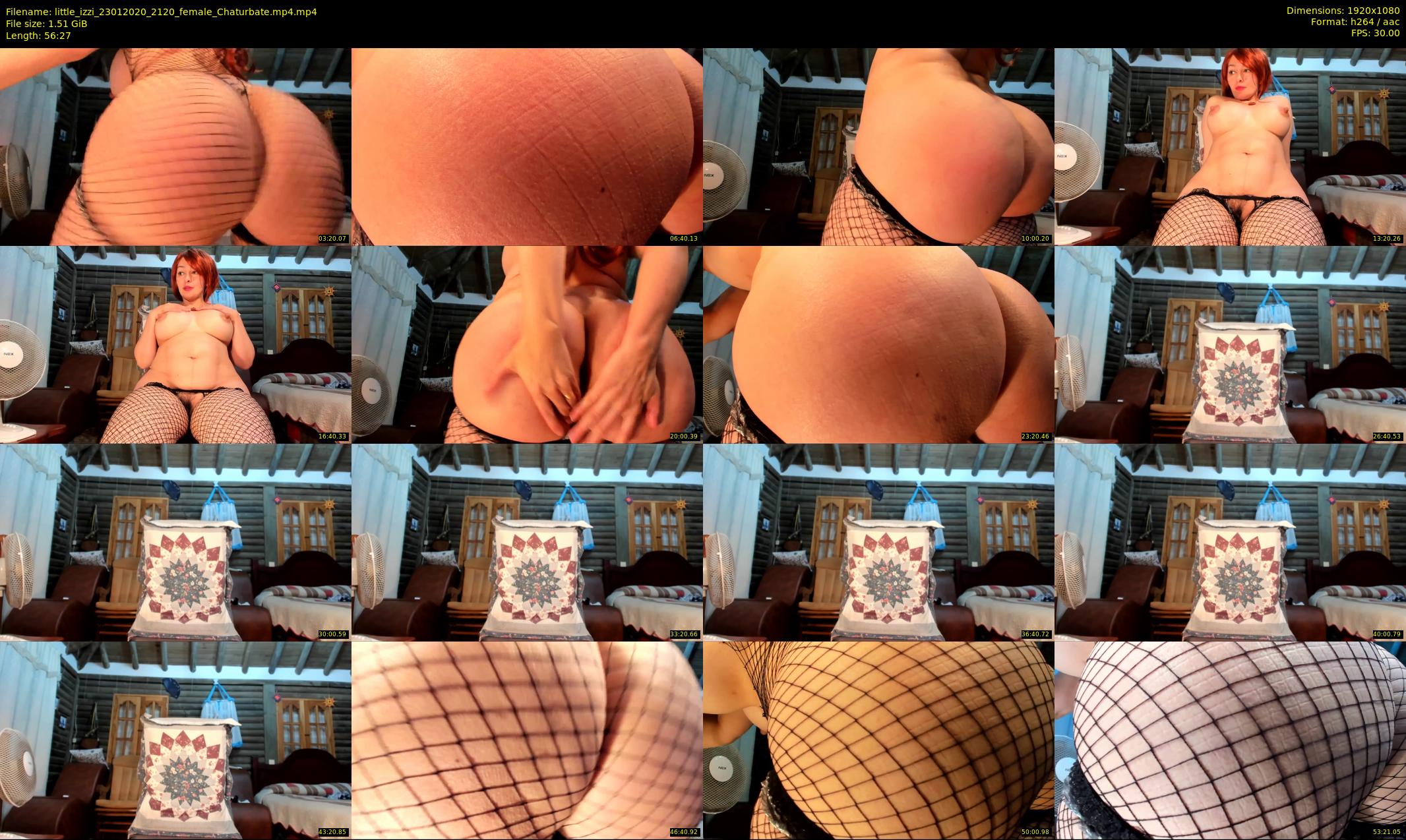 little_izzi — 57 minute Chaturbate female cam show recording, 1080p, Jan 23, 2020
