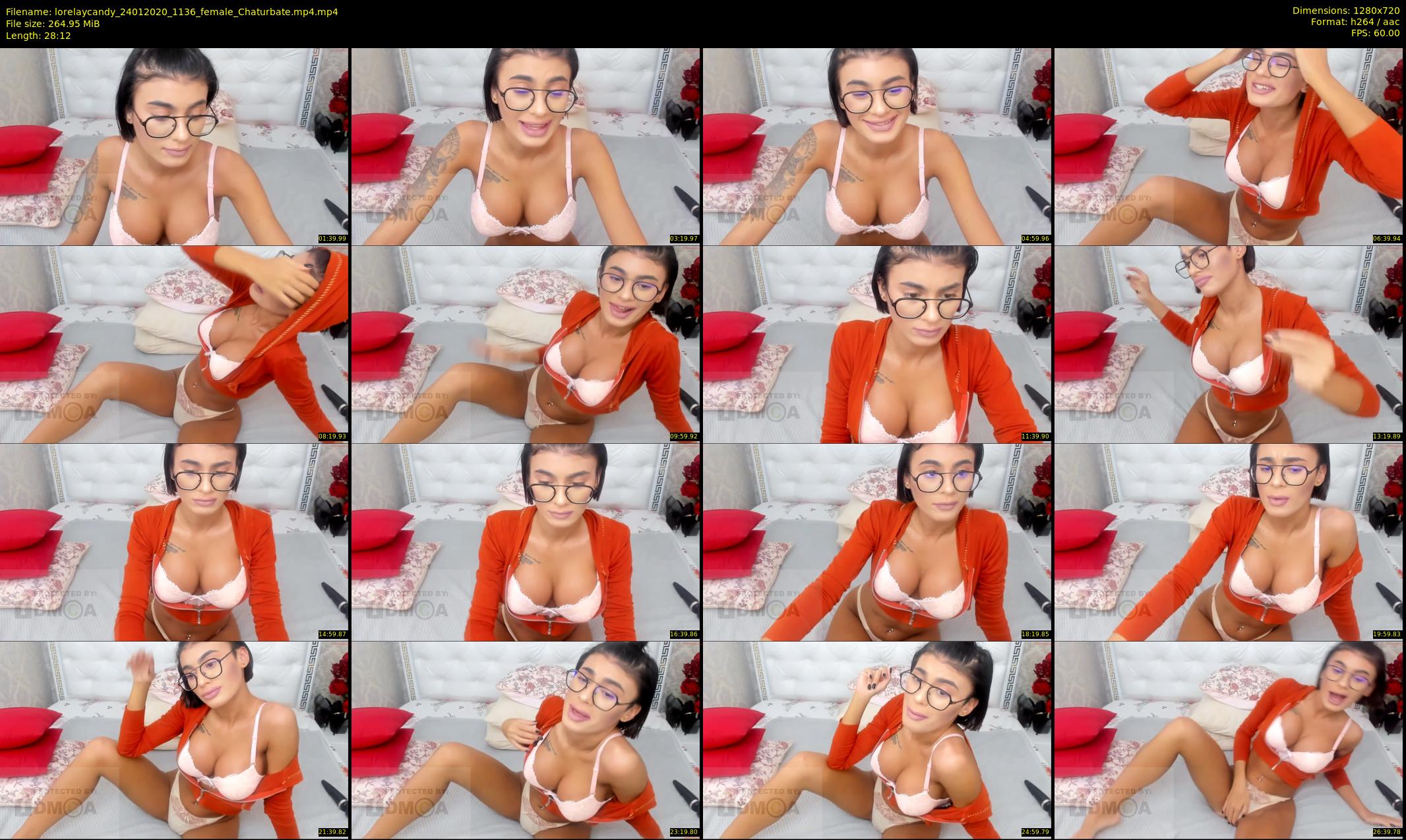 lorelaycandy — 29 minute Chaturbate female cam show recording, 720p, Jan 24, 2020