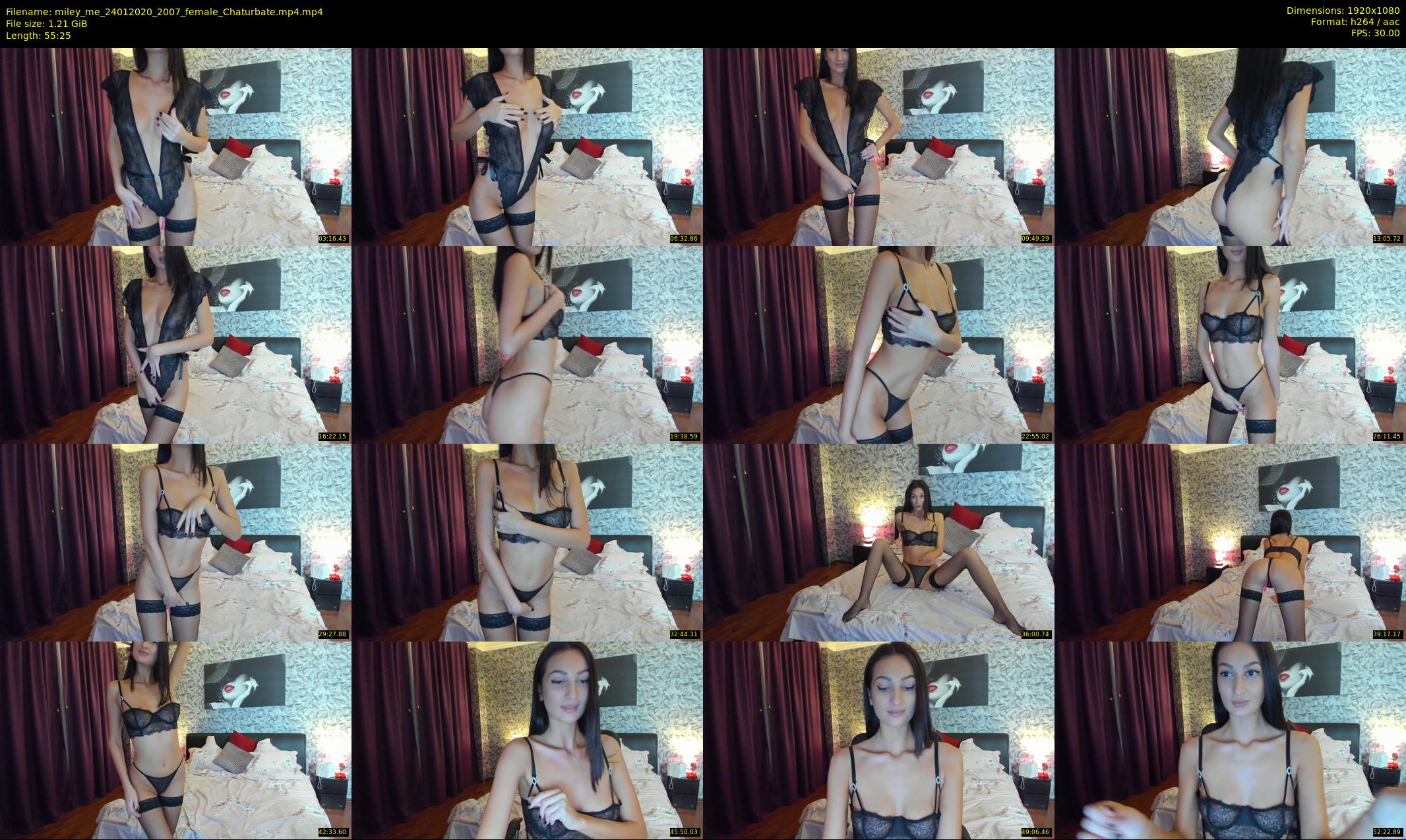 miley_me — 56 minute Chaturbate female cam show recording, 1080p, Jan 24, 2020