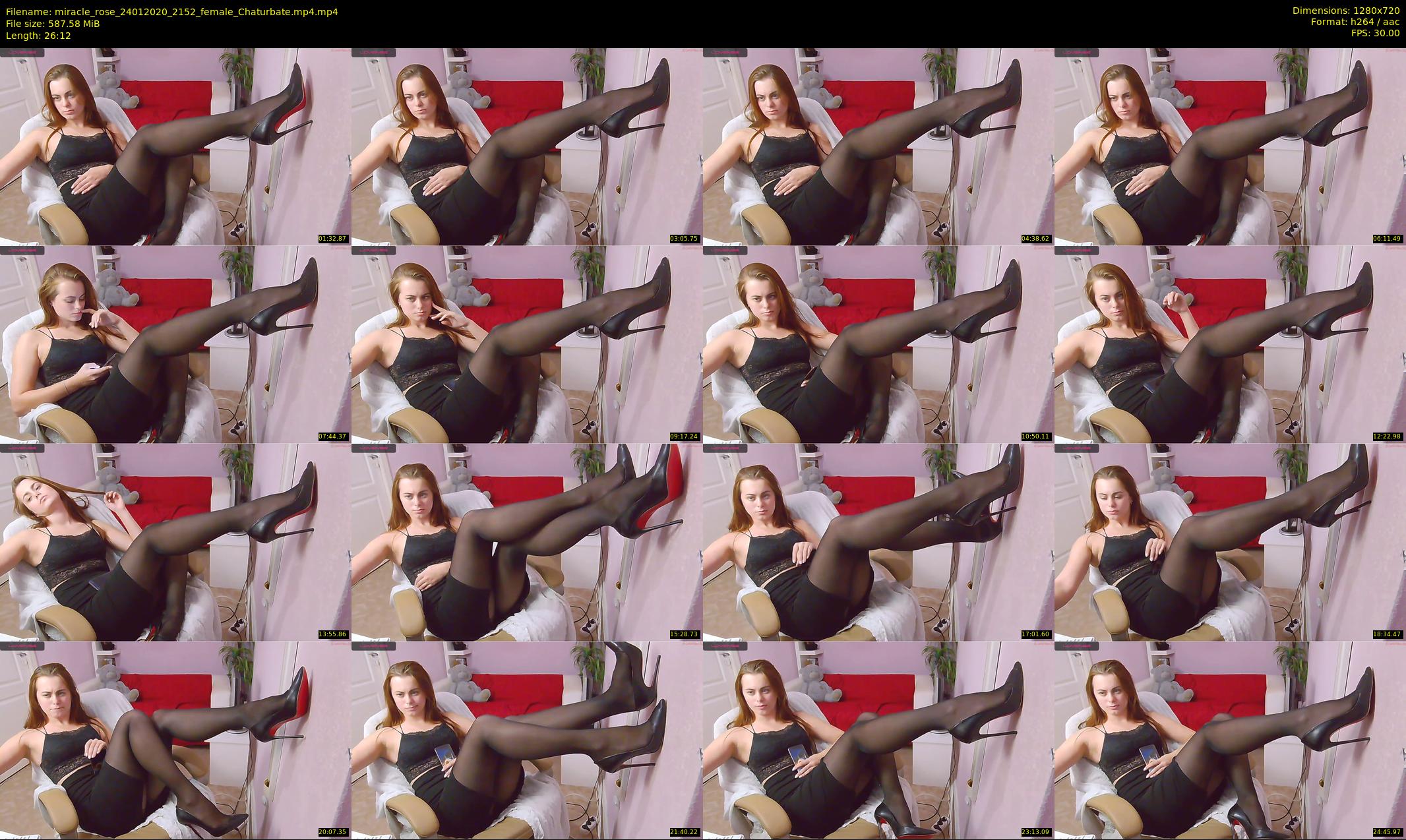 miracle_rose — 27 minute Chaturbate female cam show recording, 720p, Jan 24, 2020