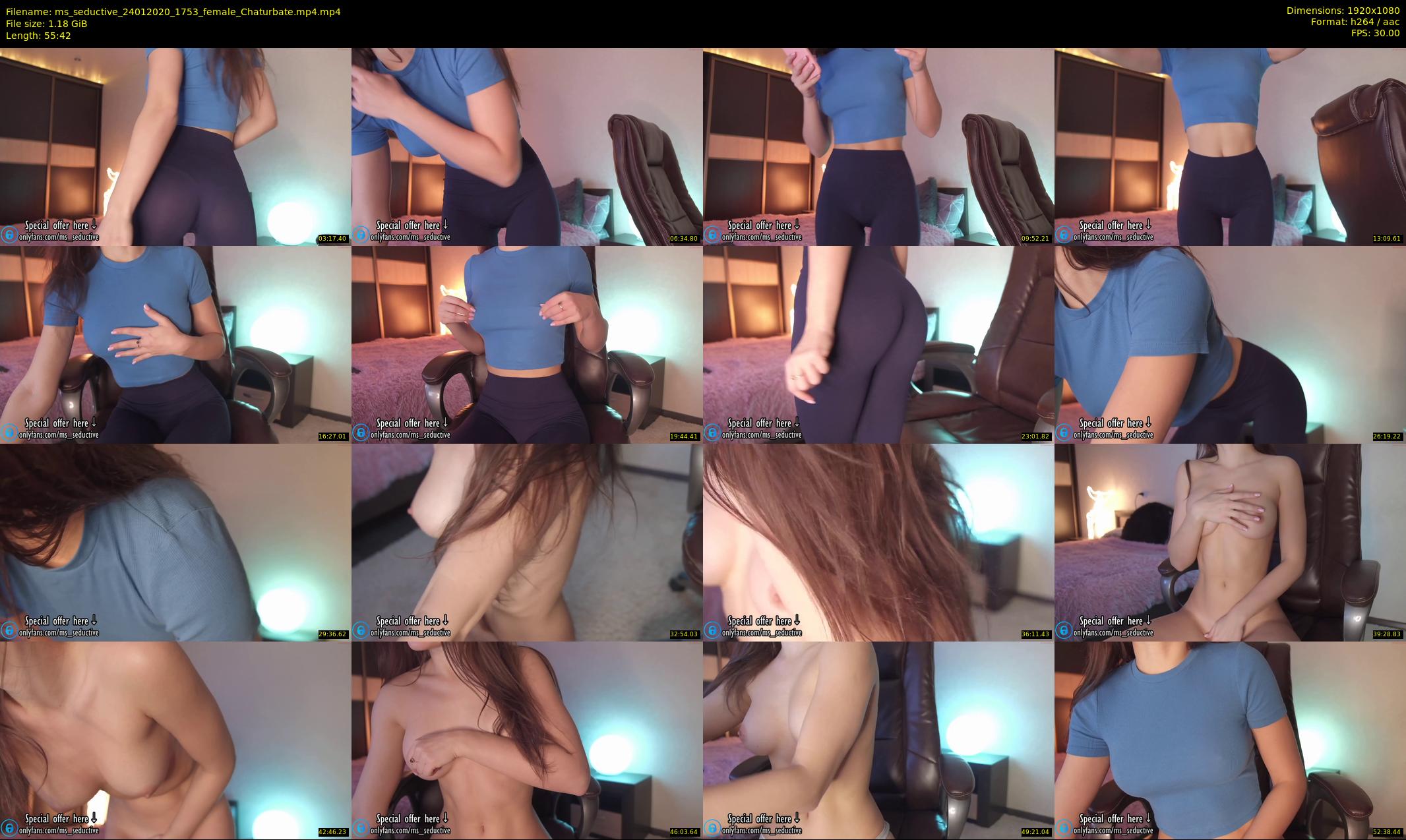 ms_seductive — 56 minute Chaturbate female cam show recording, 1080p, Jan 24, 2020
